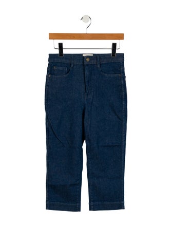 Sézane High-Rise Straight Leg Jeans