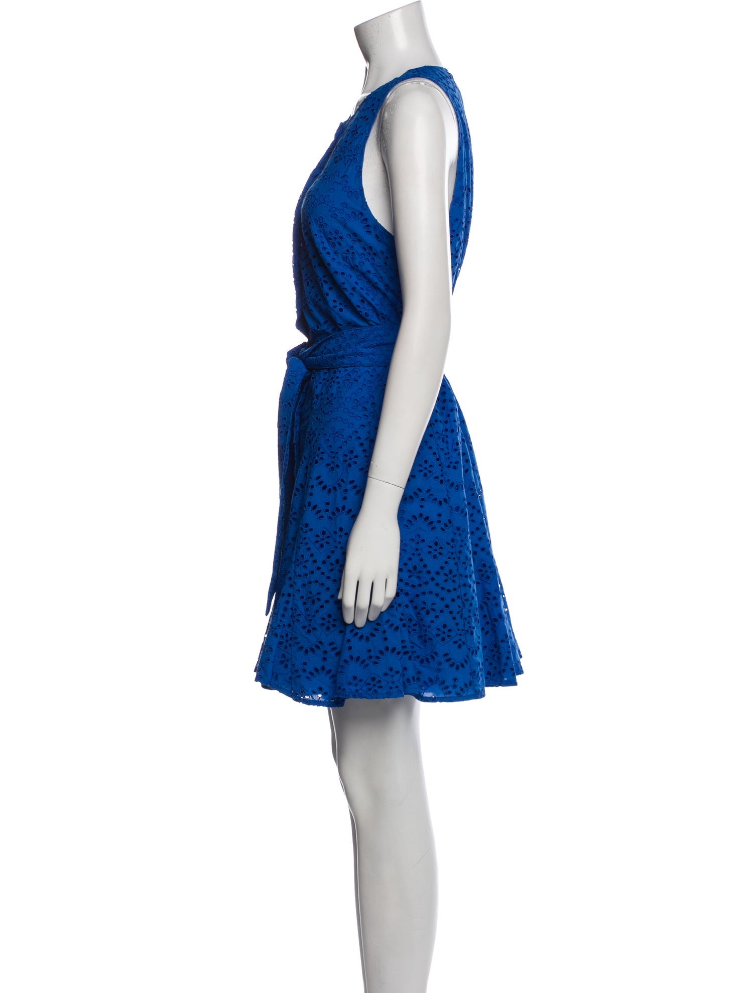 Sézane Lace Pattern Knee-Length Dress