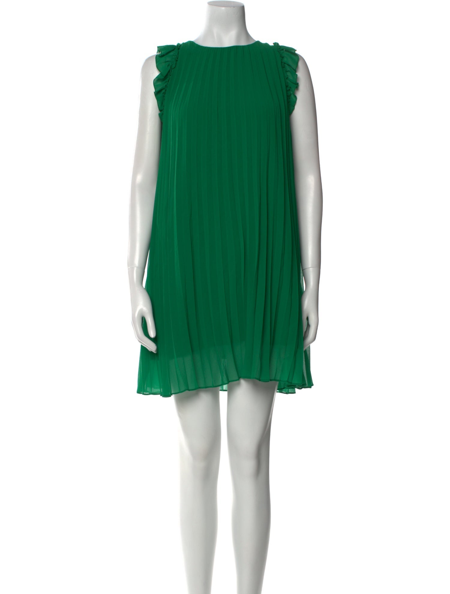 Sézane Bateau Neckline Mini Dress