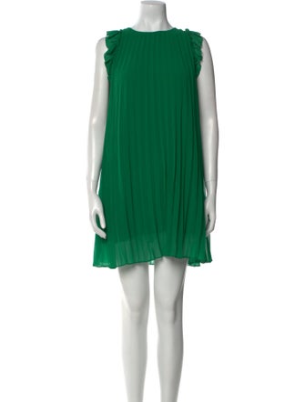 Sézane Bateau Neckline Mini Dress