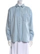 Sézane Long Sleeve Button-Up Top