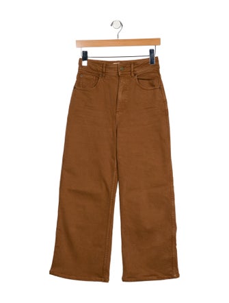 Sézane High-Rise Wide Leg Jeans