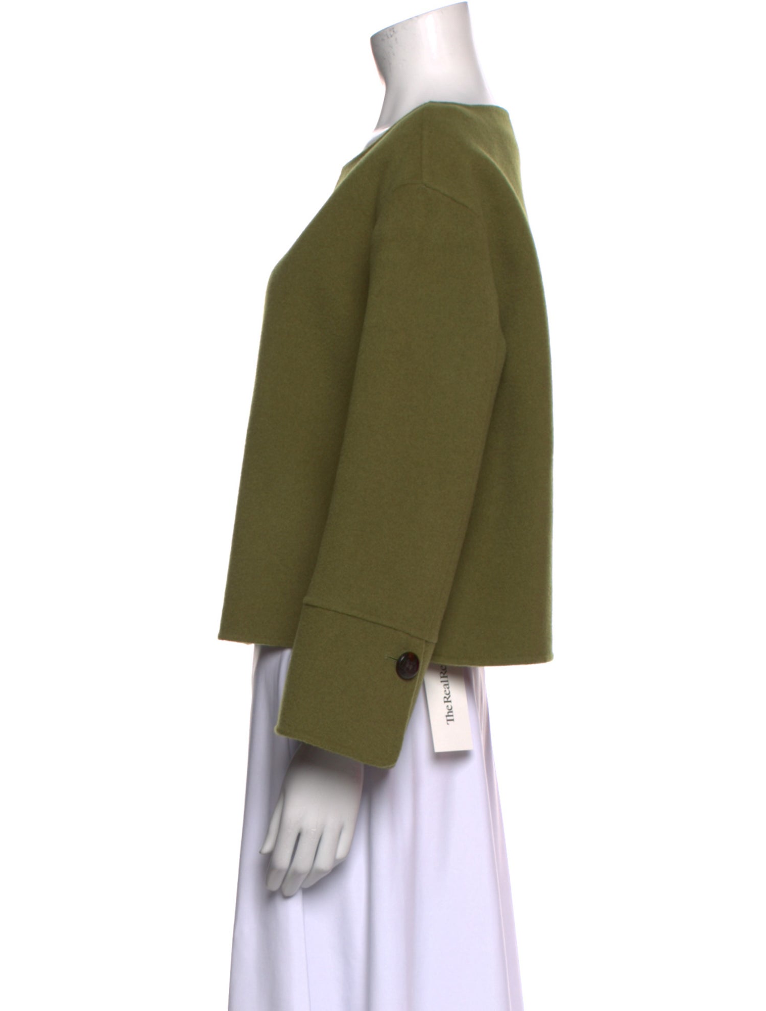 Sézane Wool Scoop Neck Sweatshirt