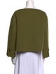 Sézane Wool Scoop Neck Sweatshirt