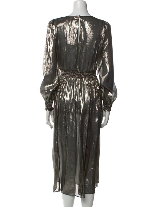 Sézane Silk Long Dress