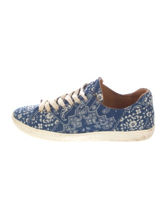 Sézane Canvas Printed Sneakers