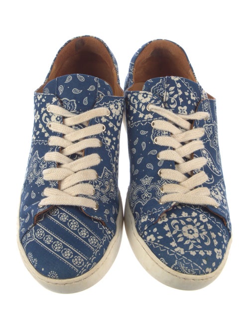 Sézane Canvas Printed Sneakers