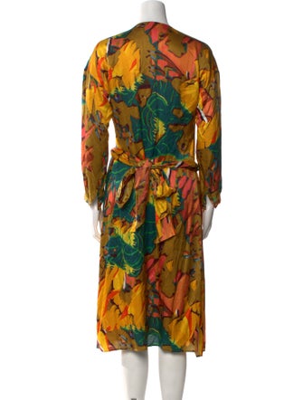 Sézane Printed Midi Length Dress