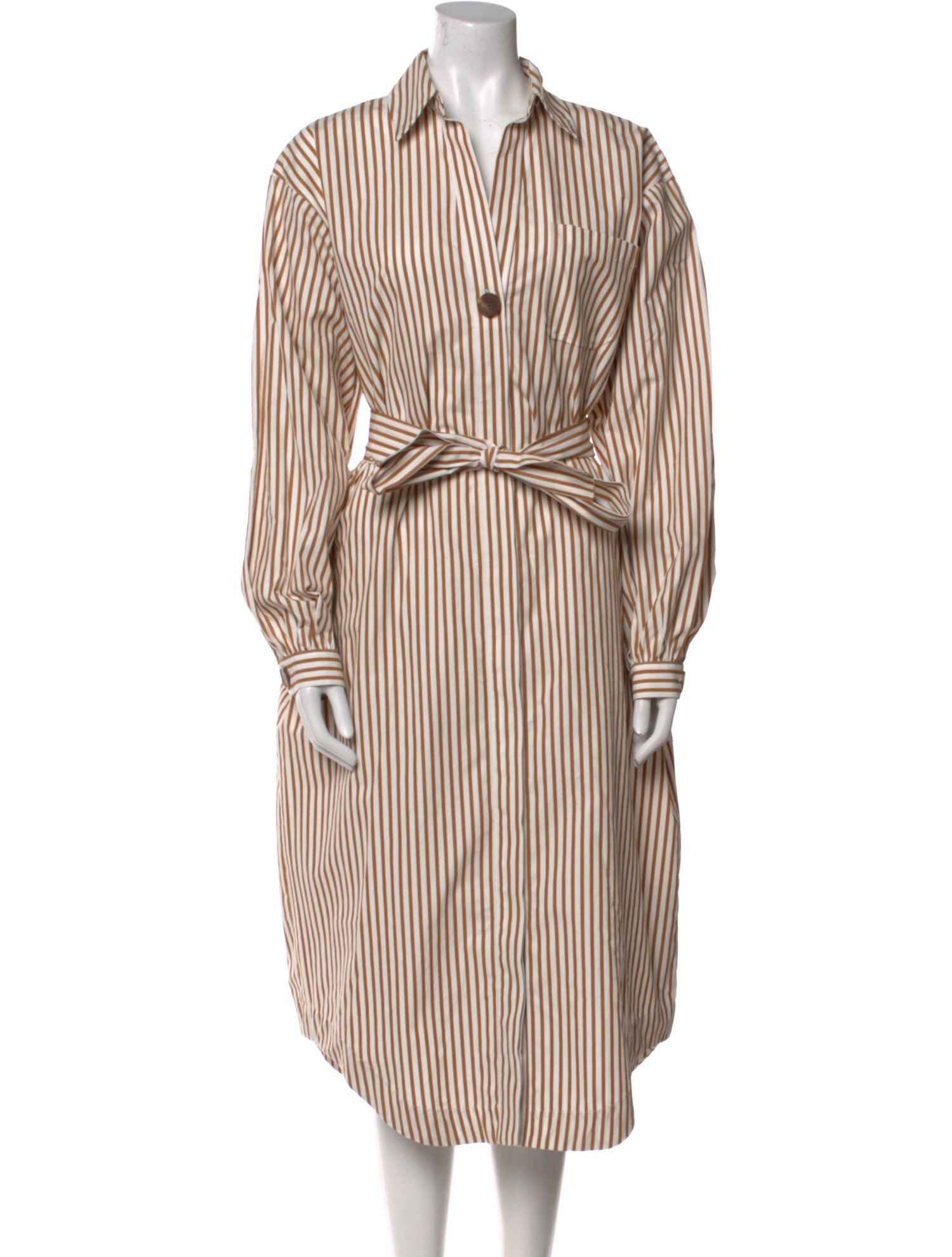 Sézane Striped Long Dress