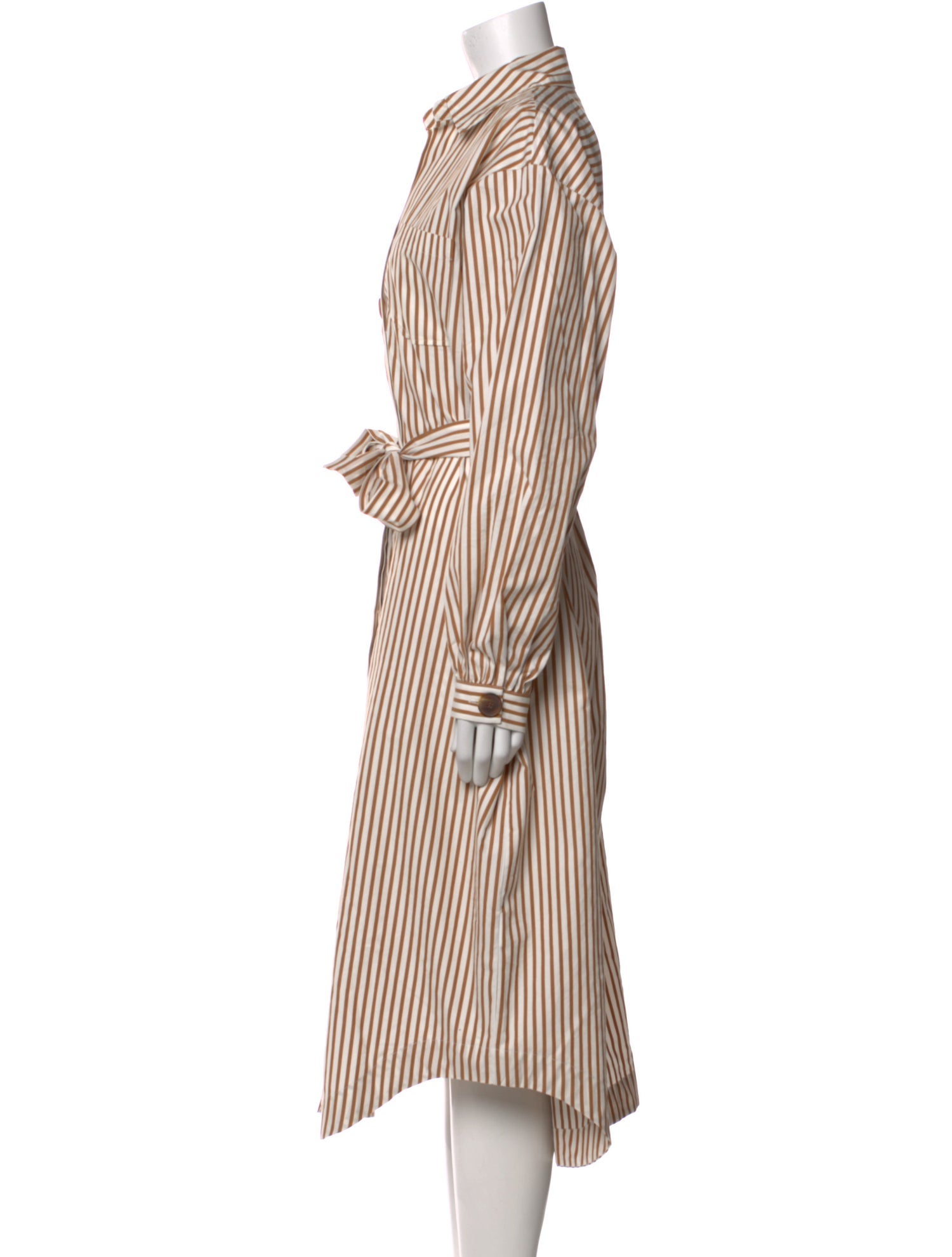 Sézane Striped Long Dress