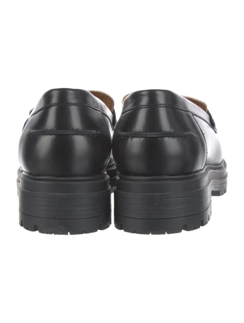 Sézane Leather Tassel Accents Loafers