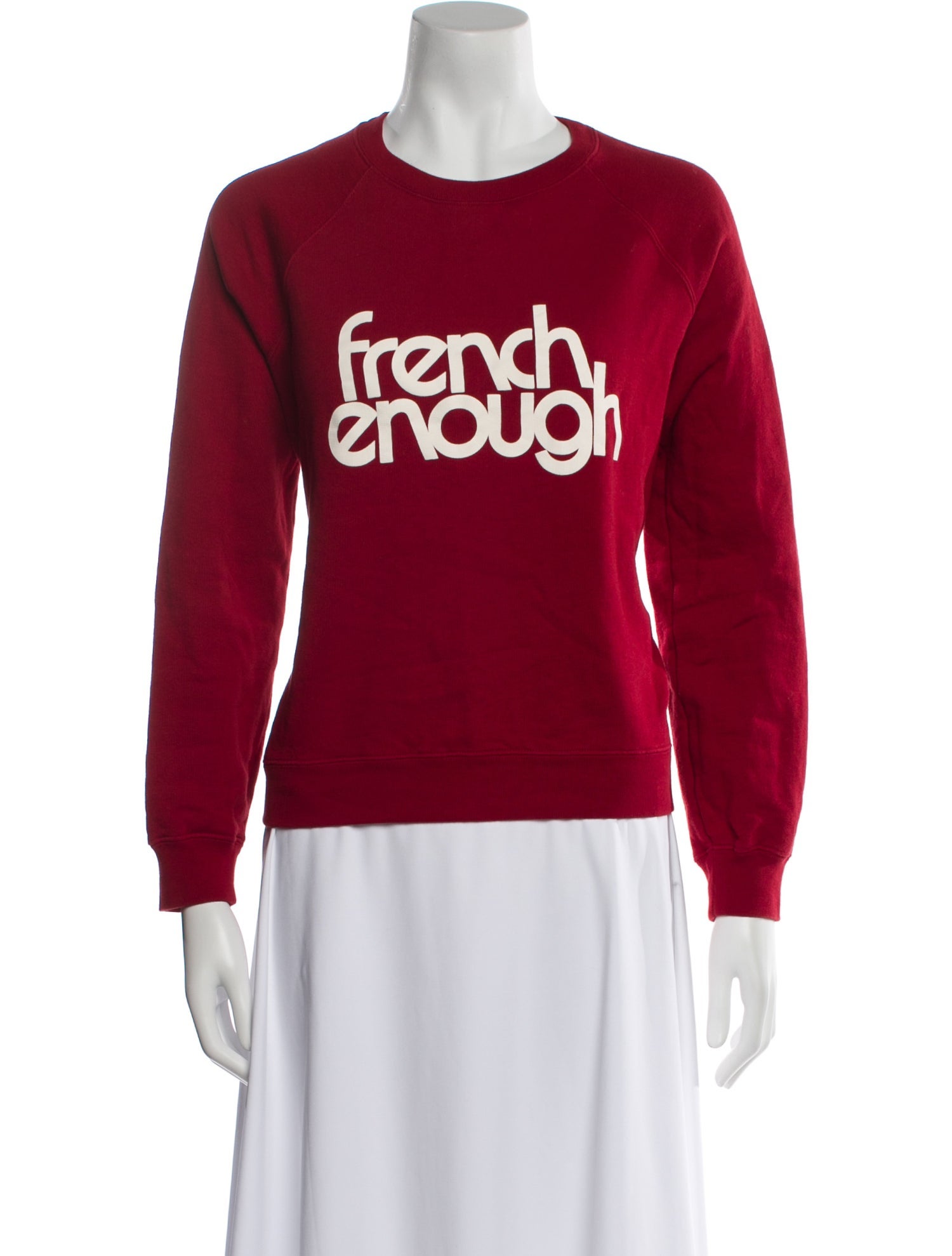 Sézane Graphic Print Crew Neck Sweatshirt