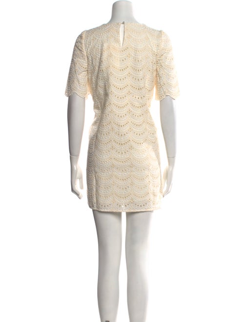 Sézane Crew Neck Mini Dress