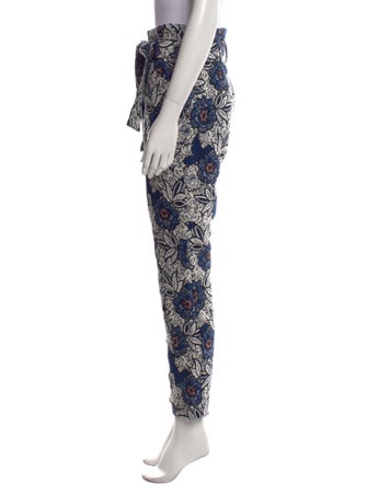 Sézane Printed Straight Leg Pants