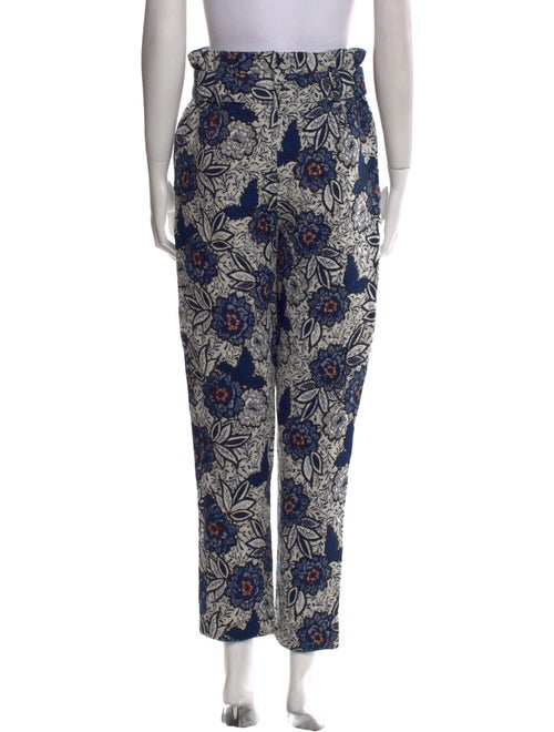 Sézane Printed Straight Leg Pants