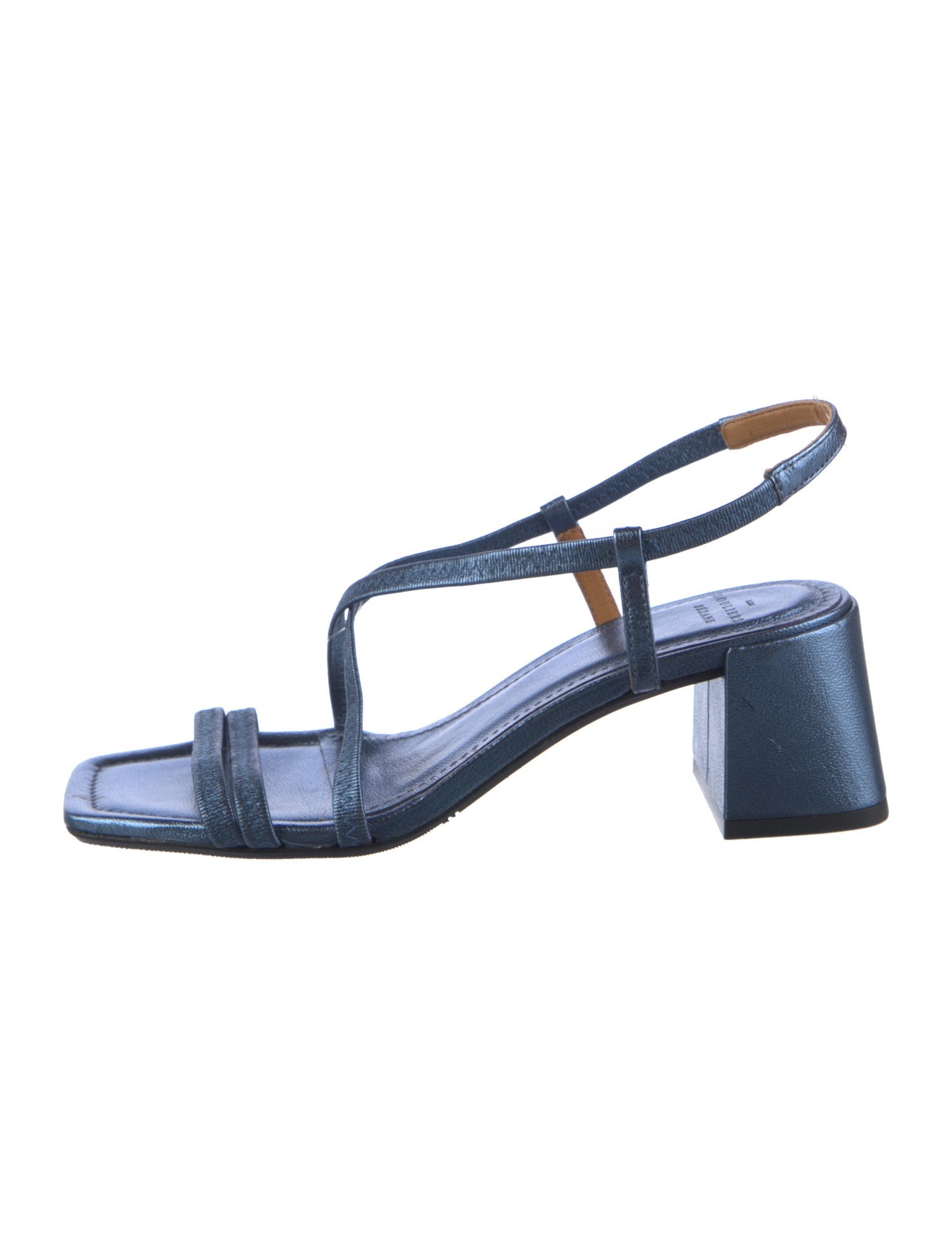 Sézane Leather Slingback Sandals