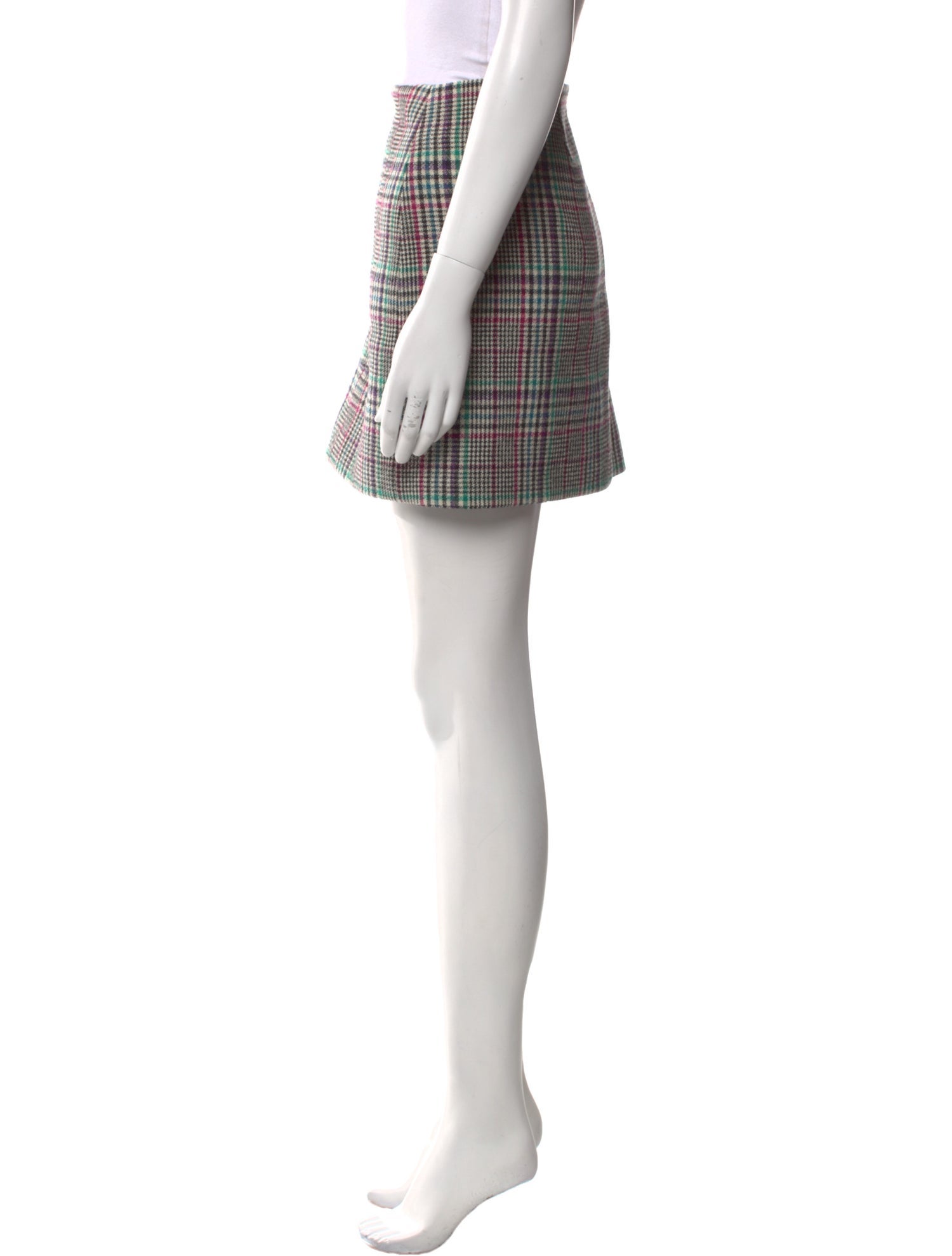 Sézane Wool Mini Skirt