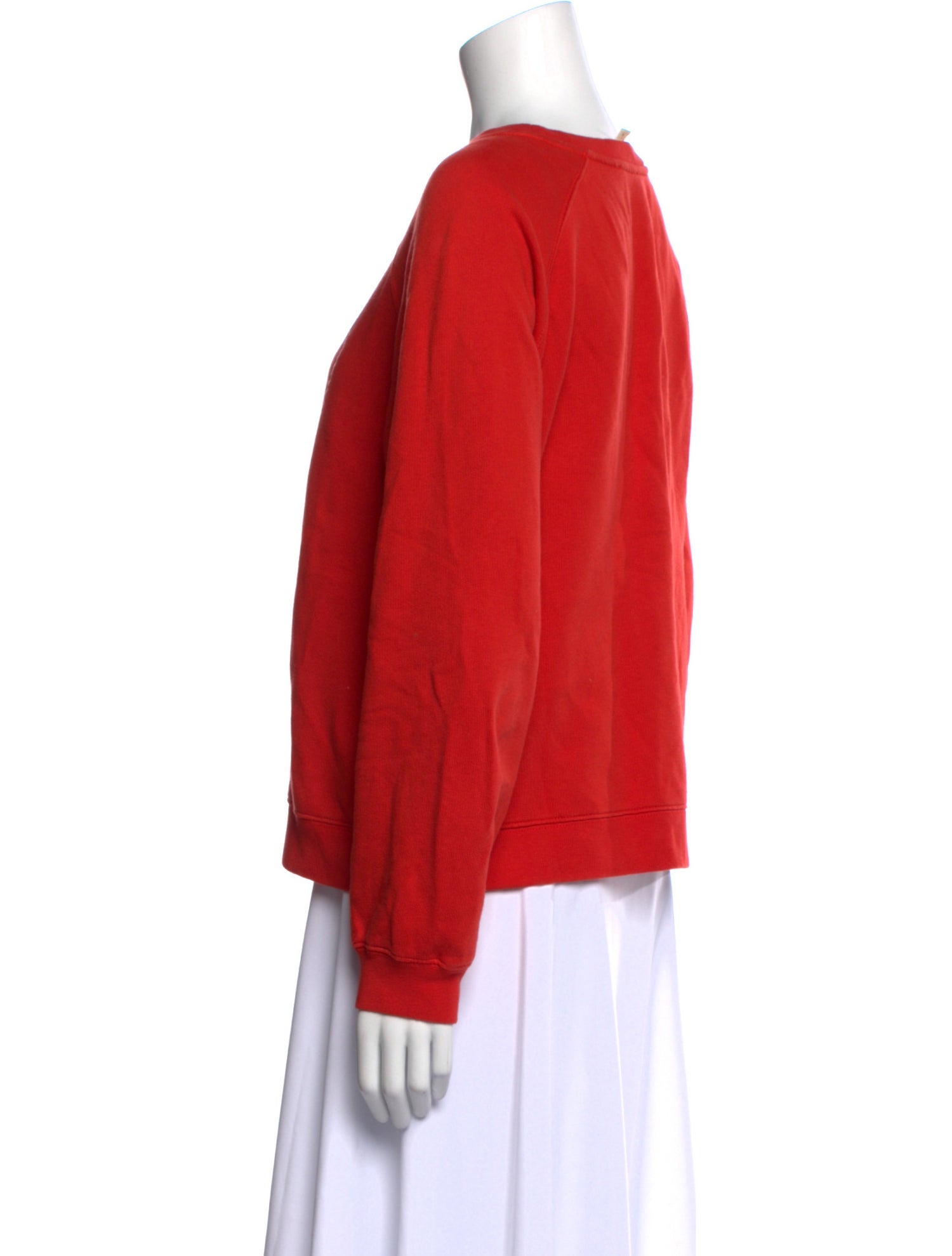 Sézane Graphic Print Scoop Neck Sweater