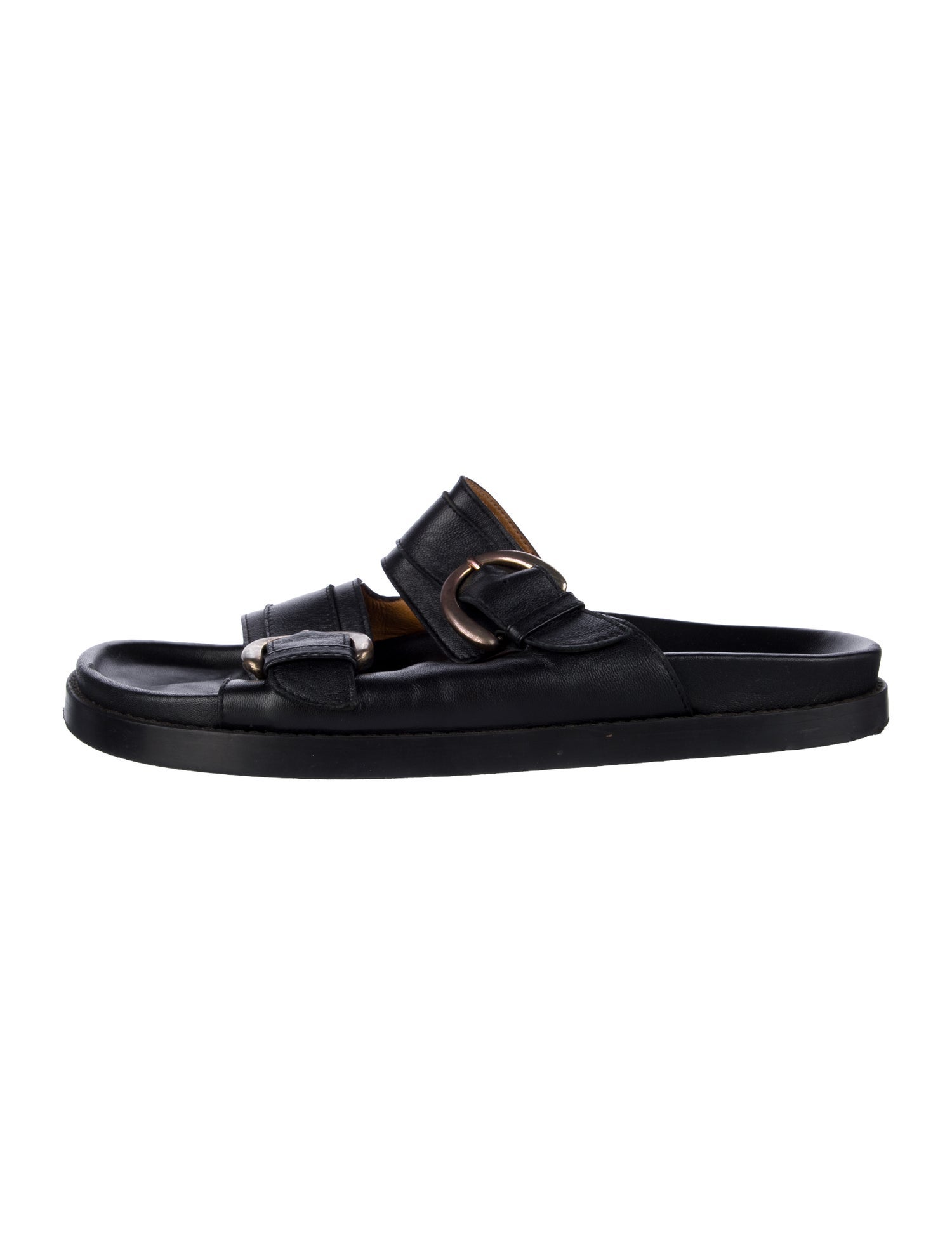 Sézane Leather Slides