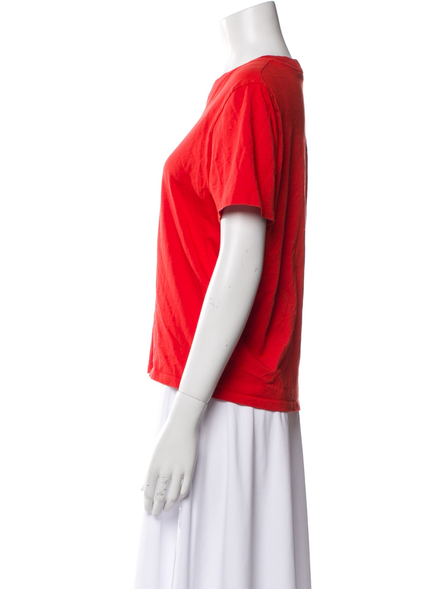 Sézane Crew Neck Short Sleeve T-Shirt