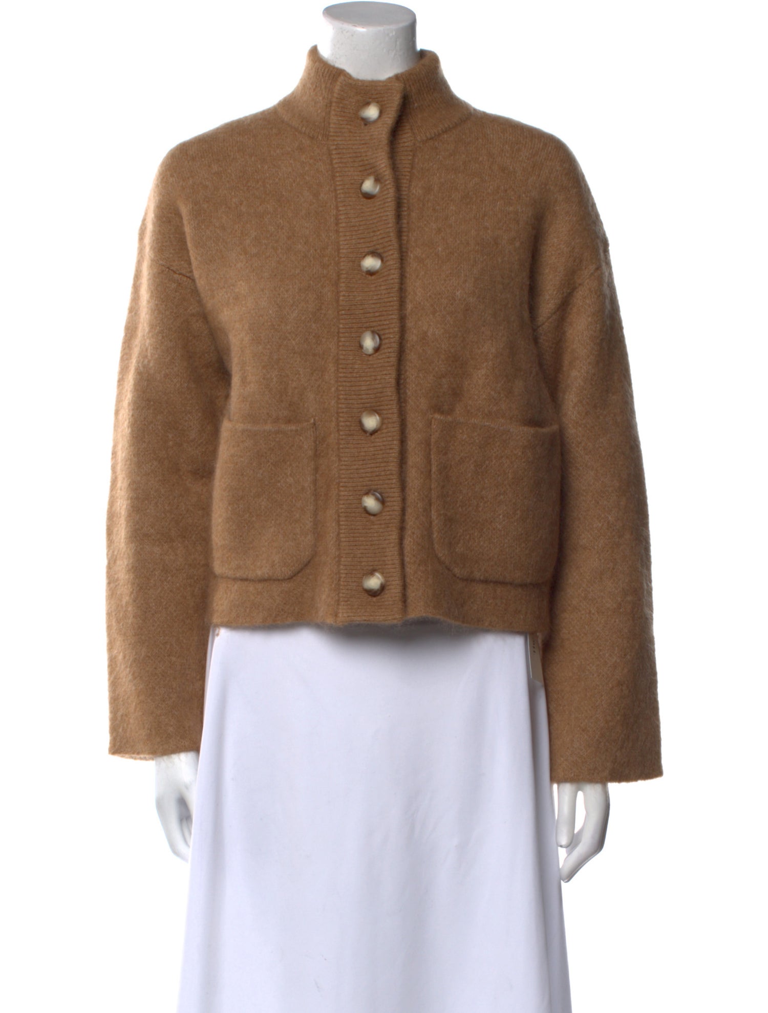 Sézane Mock Neck Sweater