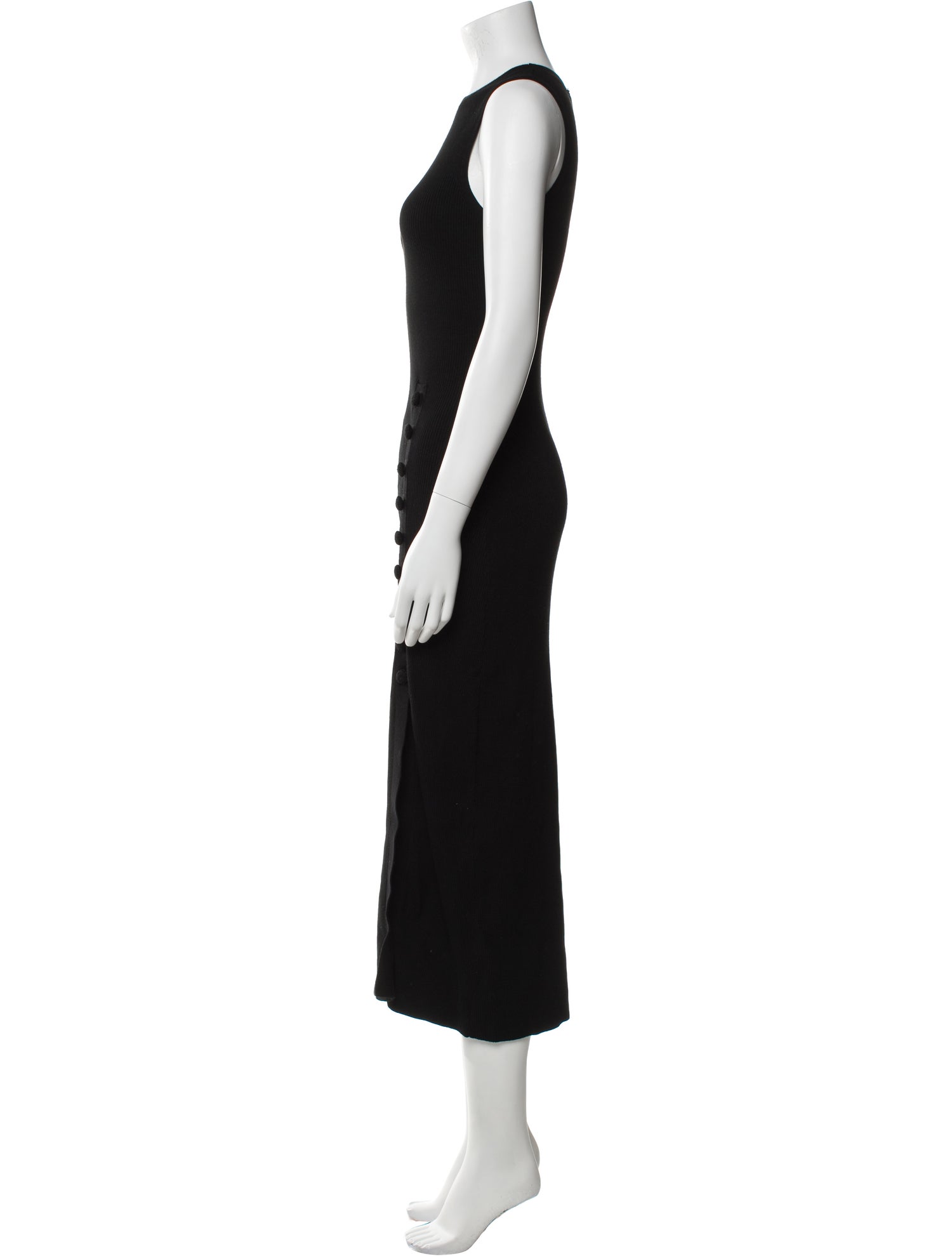 Sézane Crew Neck Long Dress