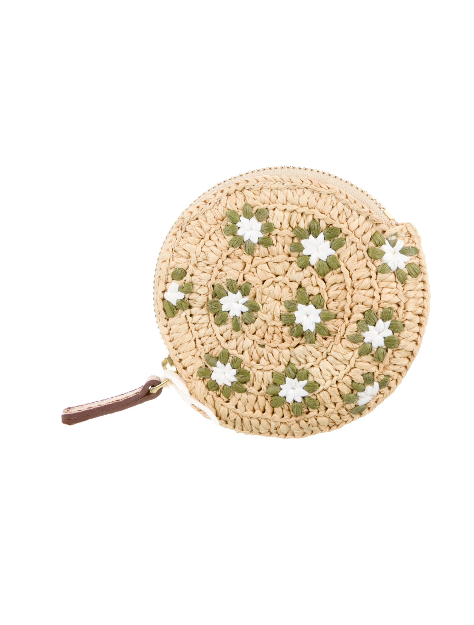 Sézane Raffia Wallet w/ Tags