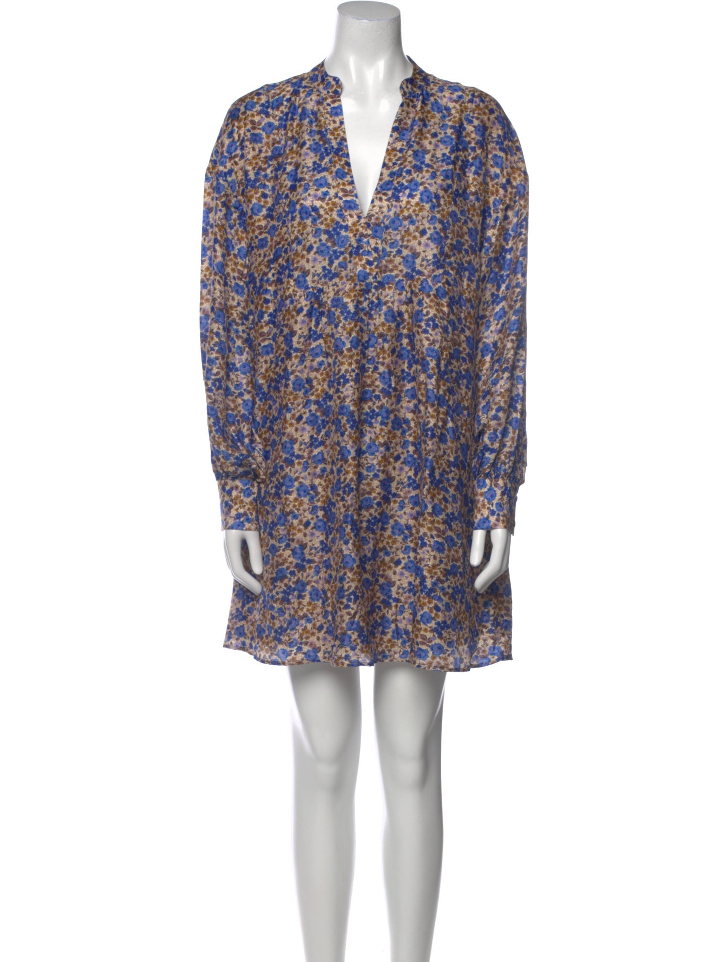 Sézane Floral Print Mini Dress w/ Tags