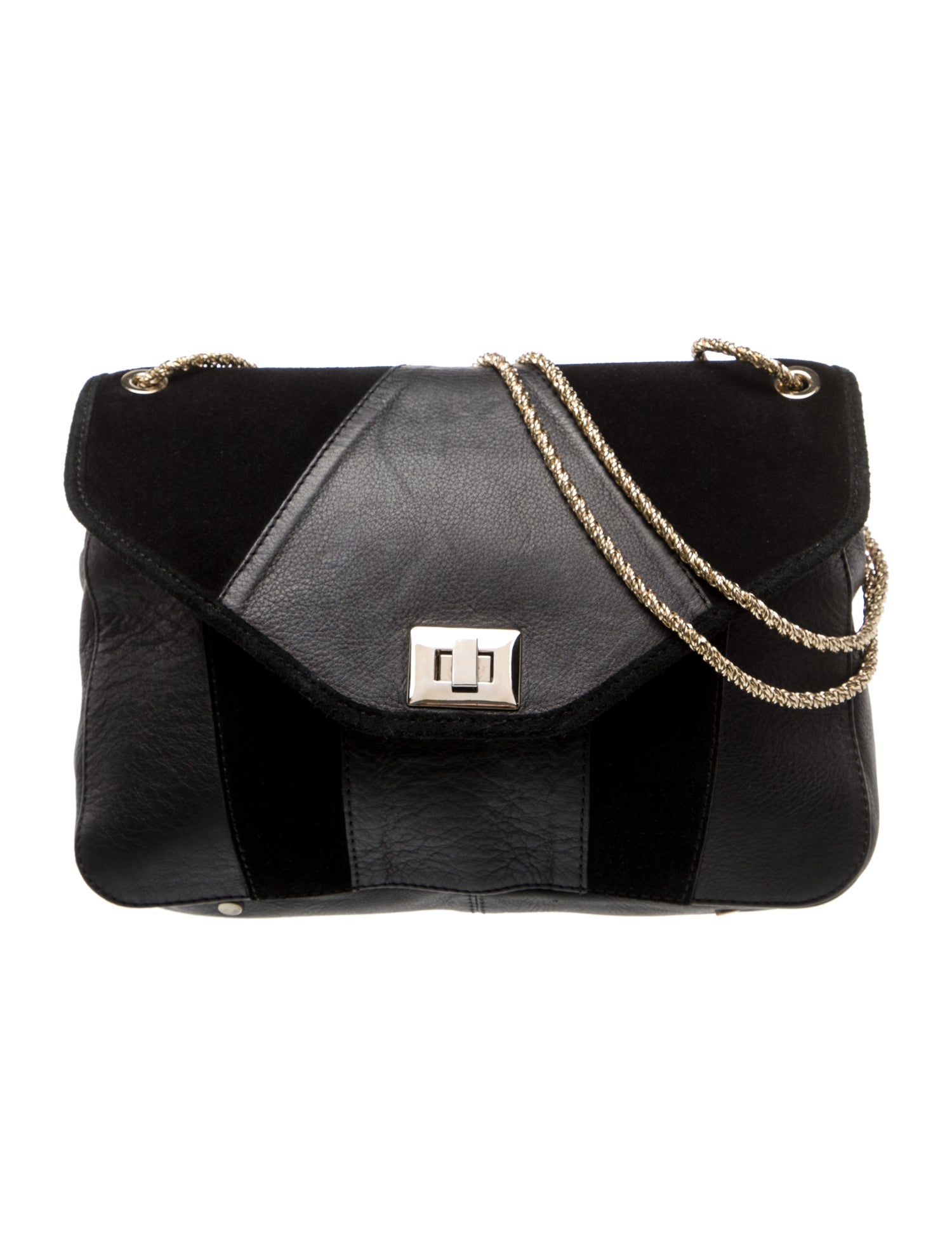 Sézane Leather Shoulder Bag