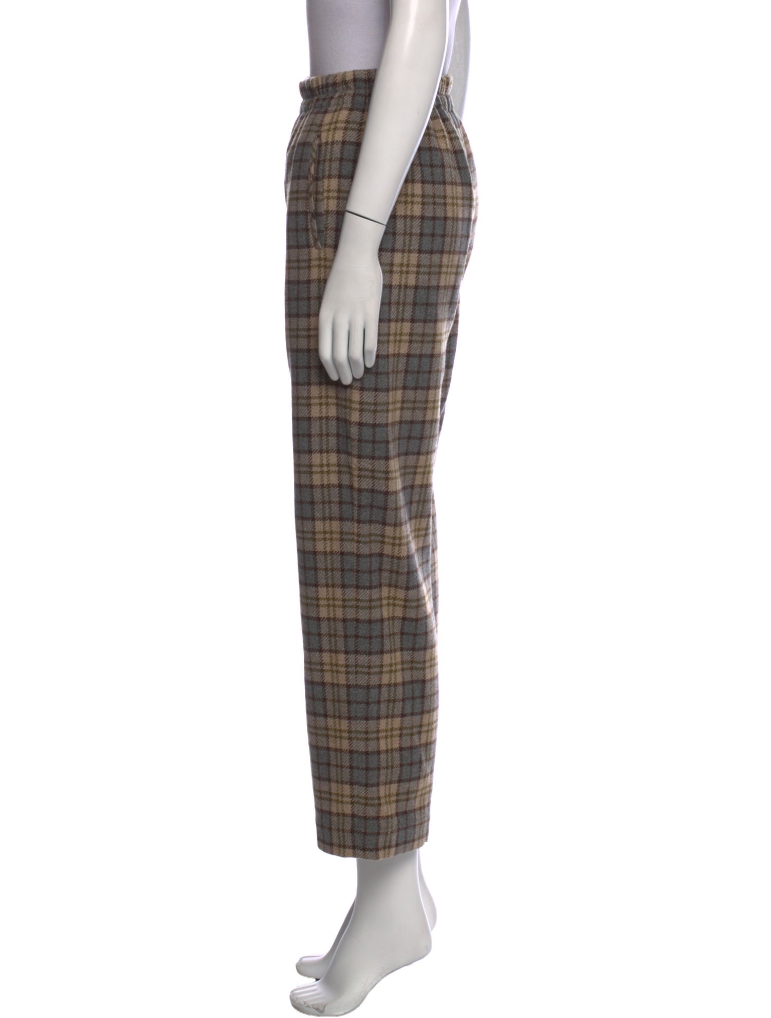 Sézane Wool Wide Leg Pants