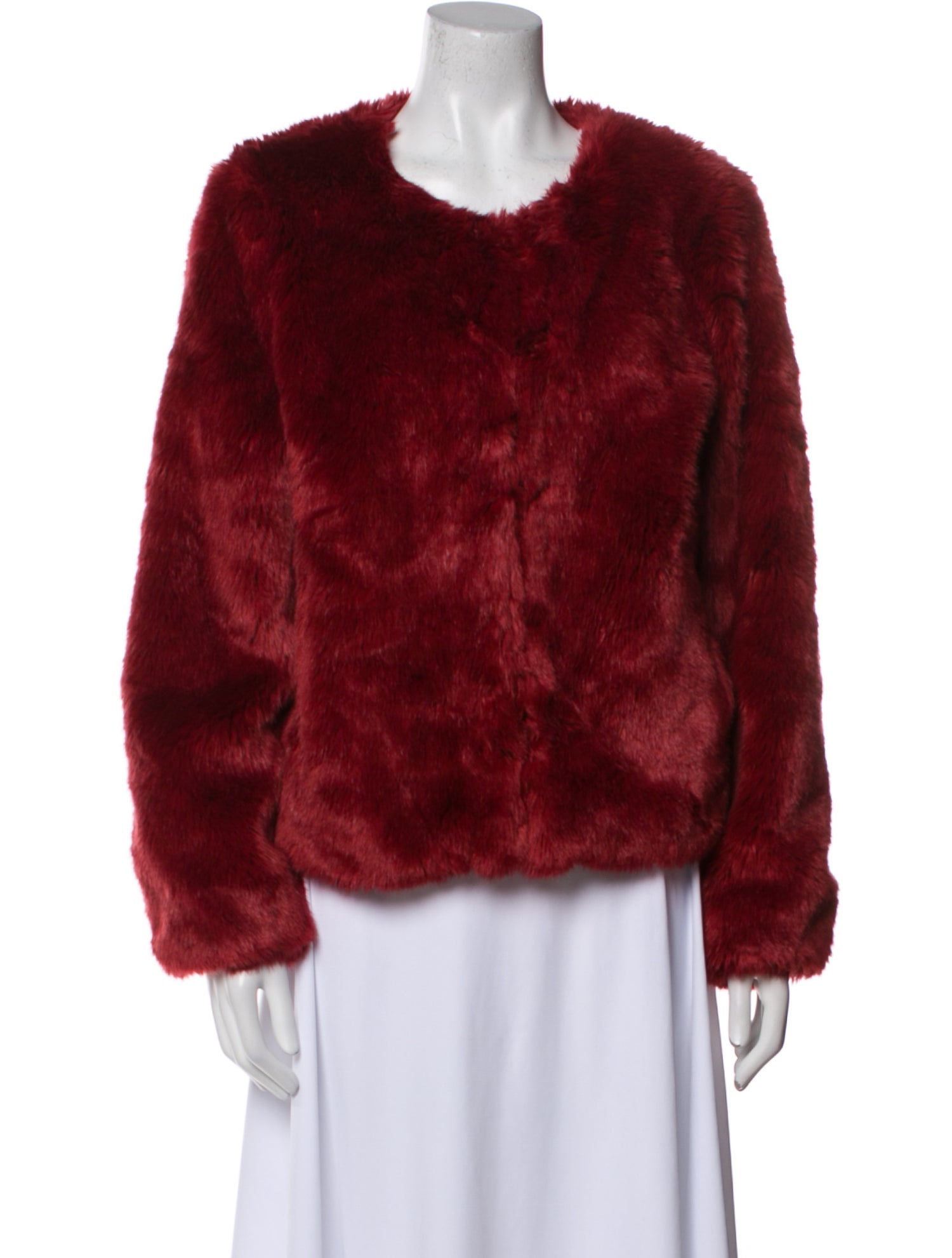 Sézane Faux Fur Faux Fur Jacket