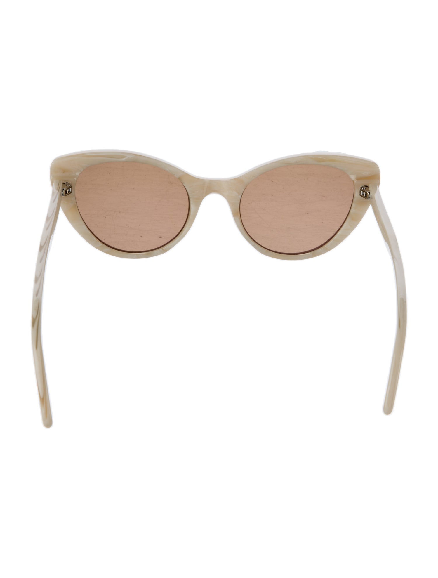 Sézane Cat-Eye Tinted Sunglasses