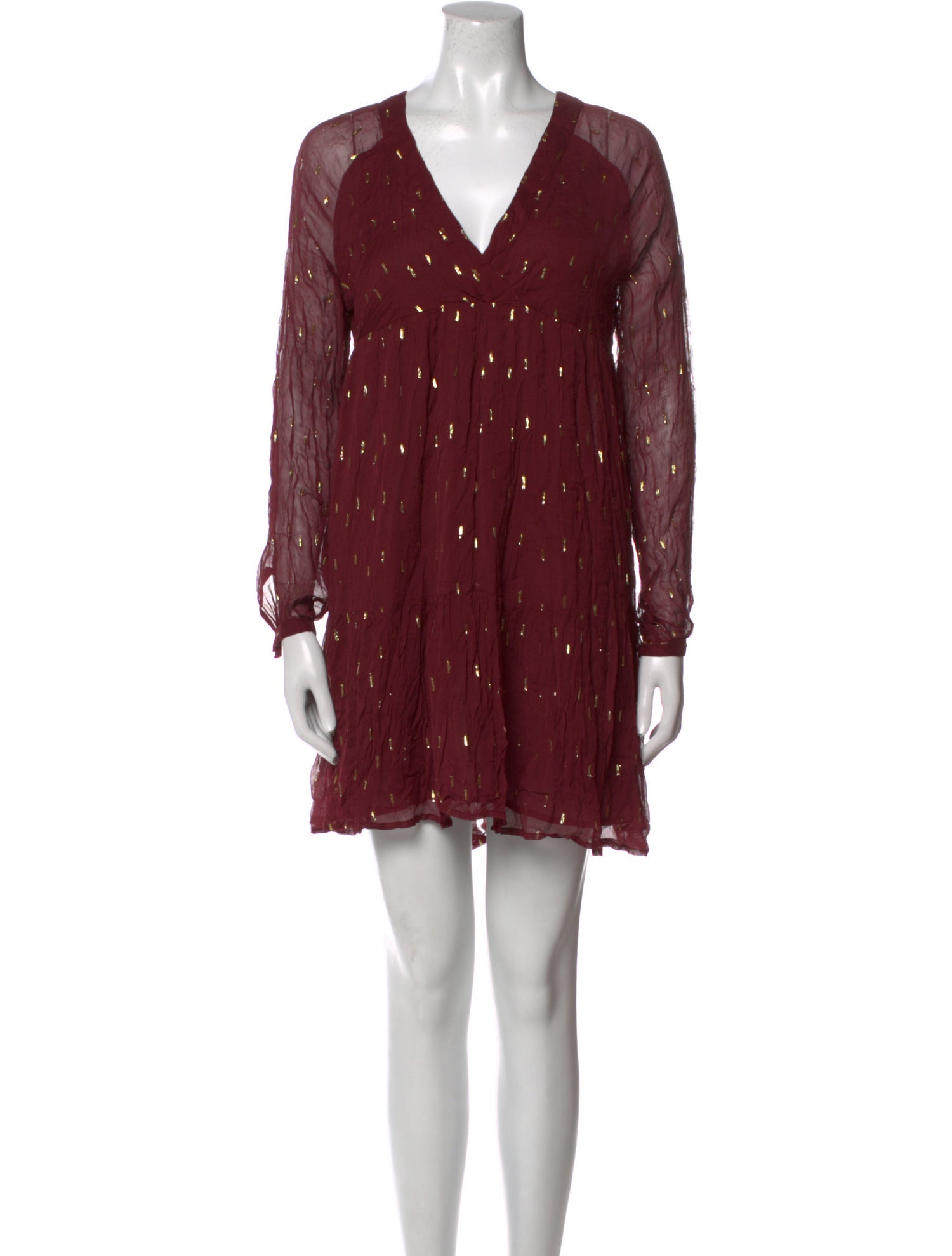 Sézane Printed Mini Dress