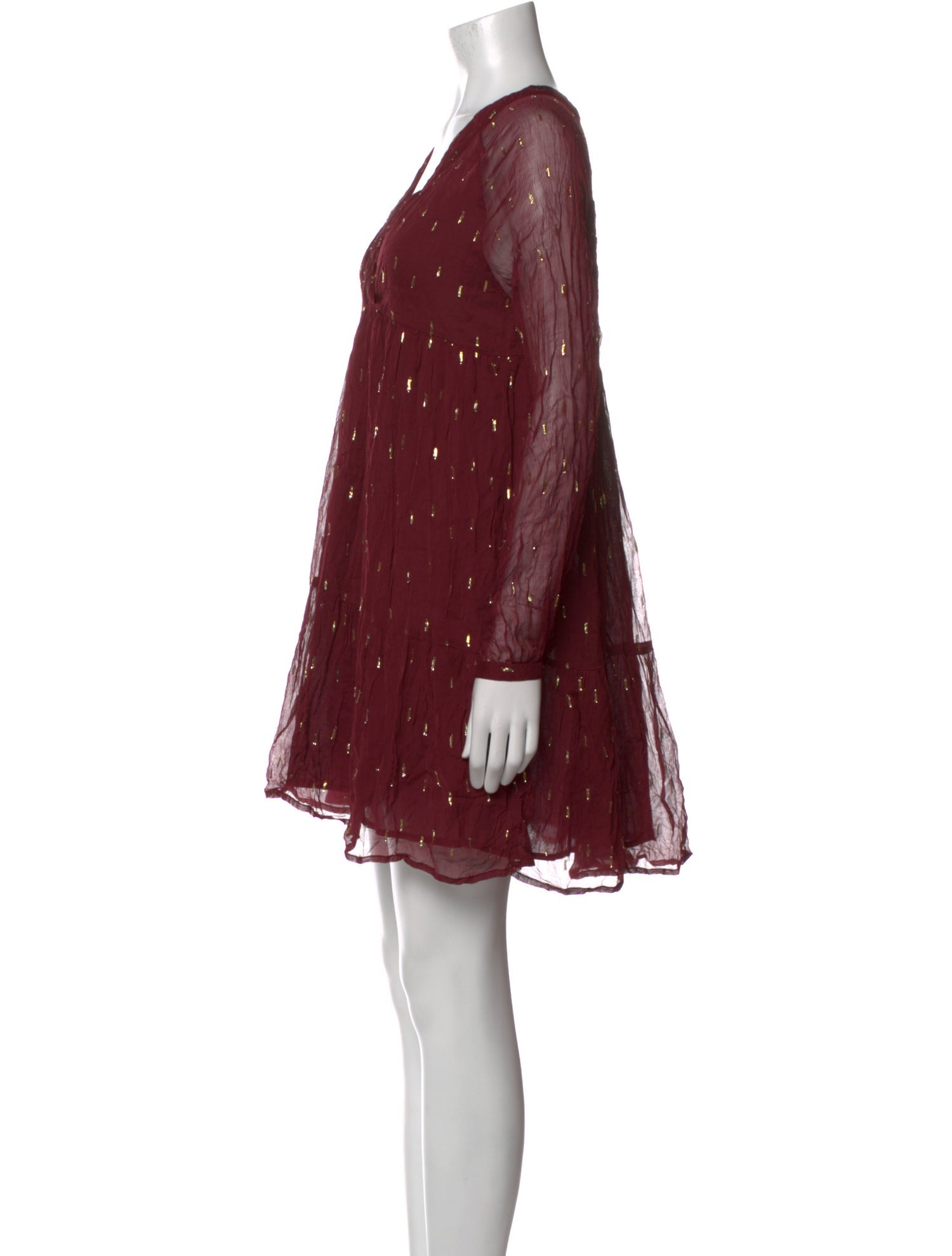 Sézane Printed Mini Dress