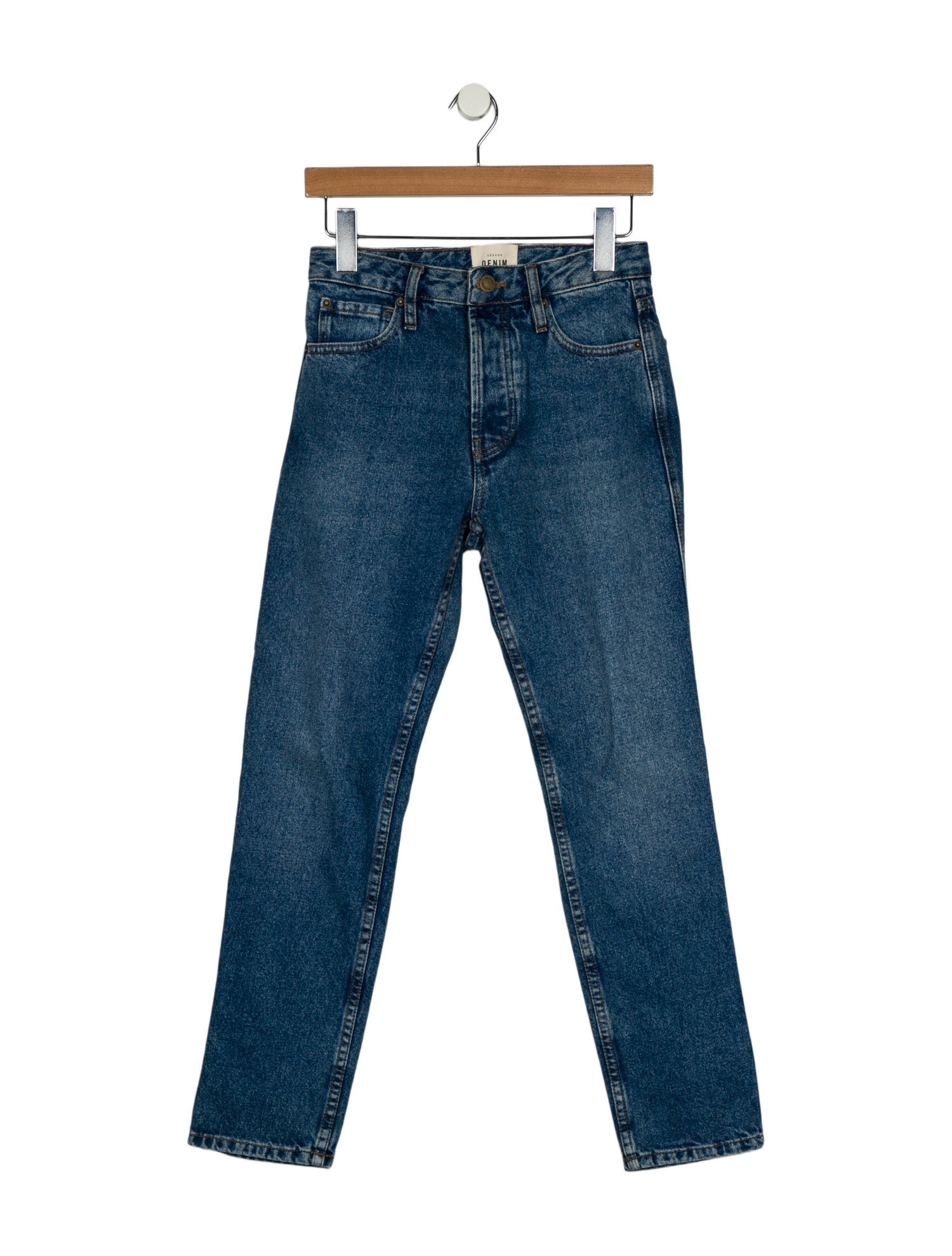 Sézane Mid-Rise Skinny Leg Jeans