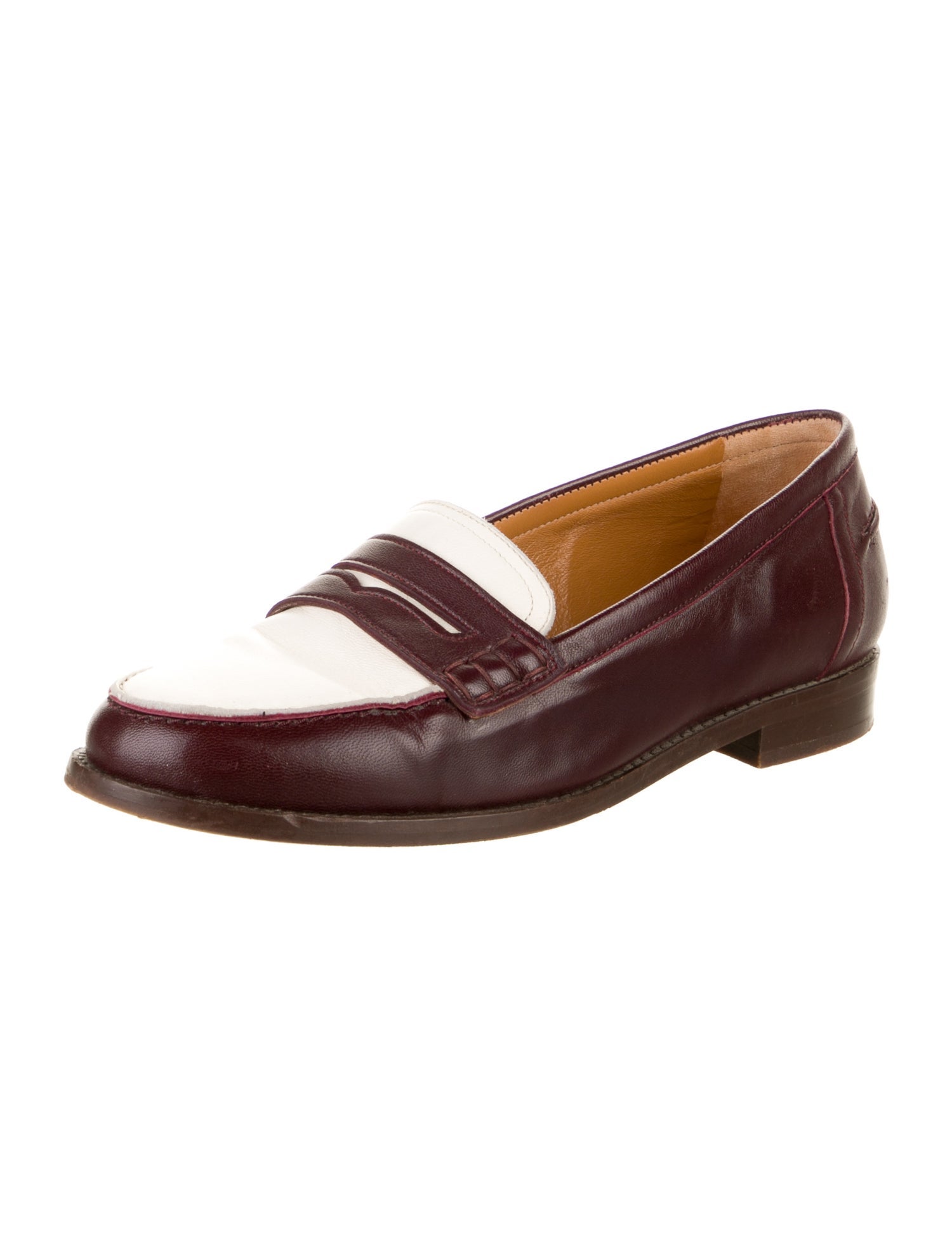 Sézane Leather Tassel Accents Loafers