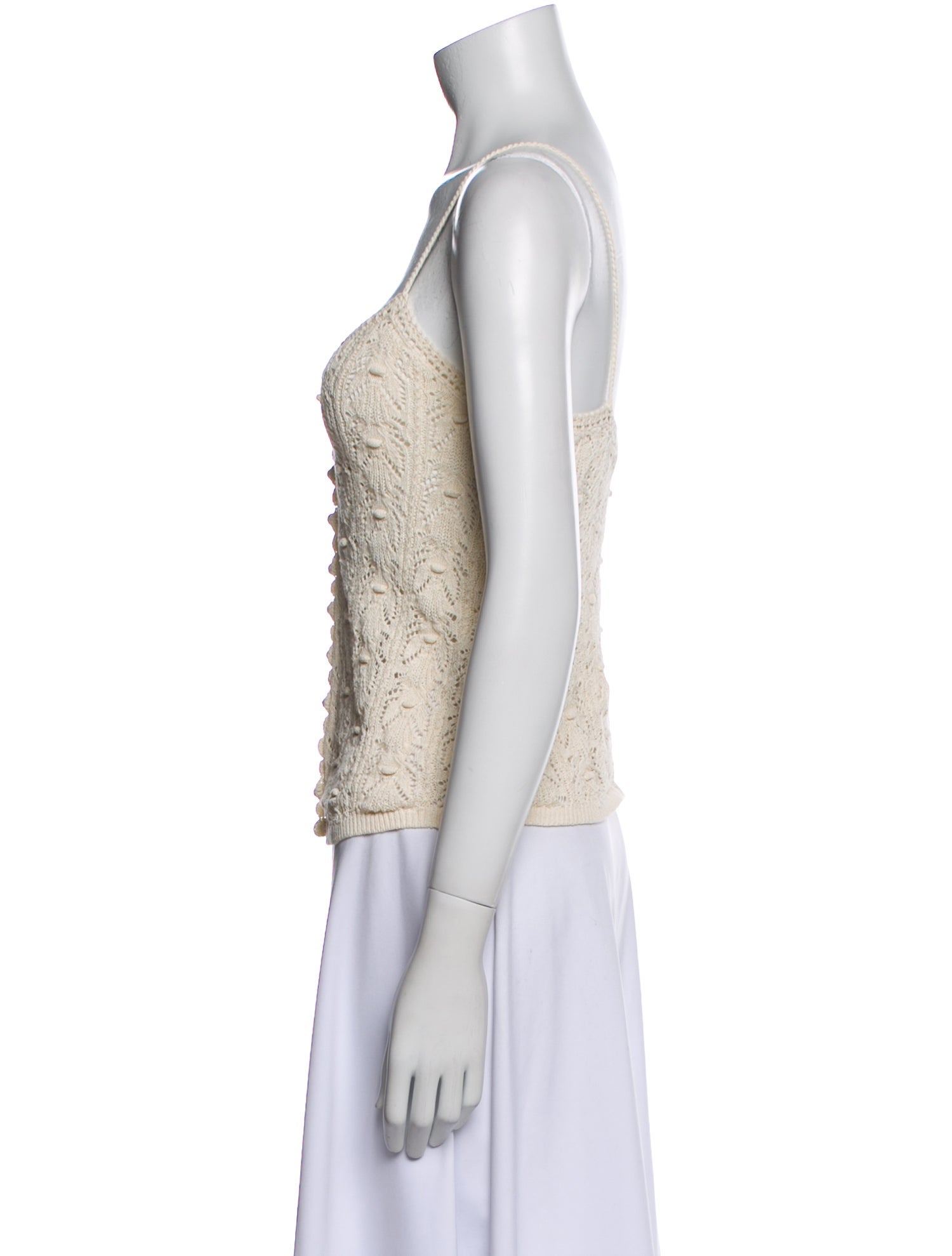 Sézane V-Neck Sleeveless Top