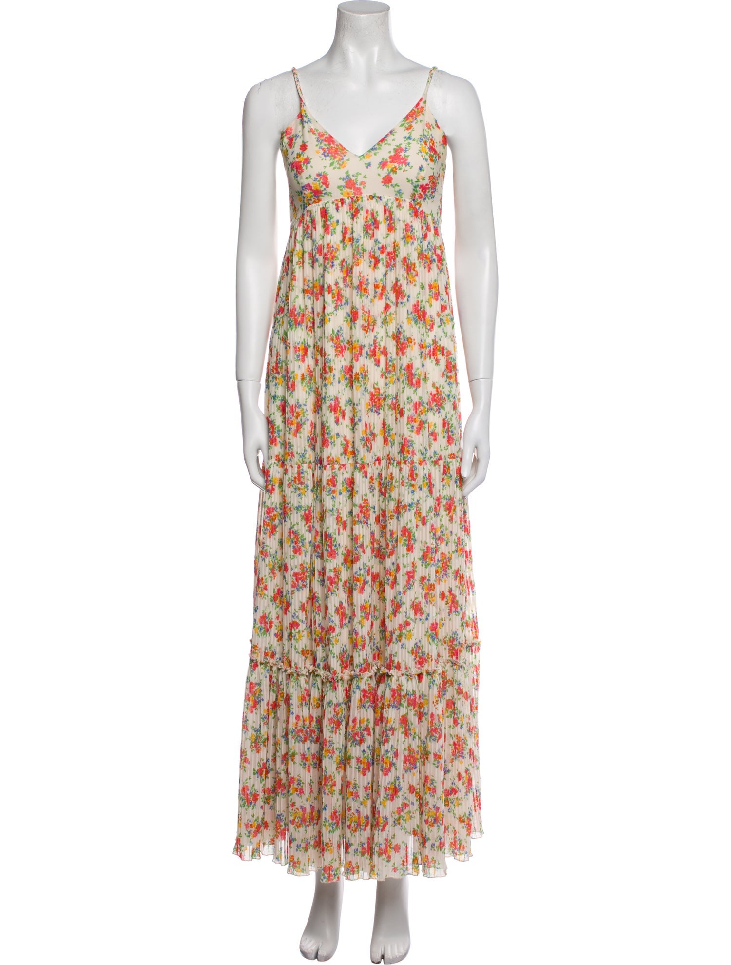 Sézane Floral Print Long Dress