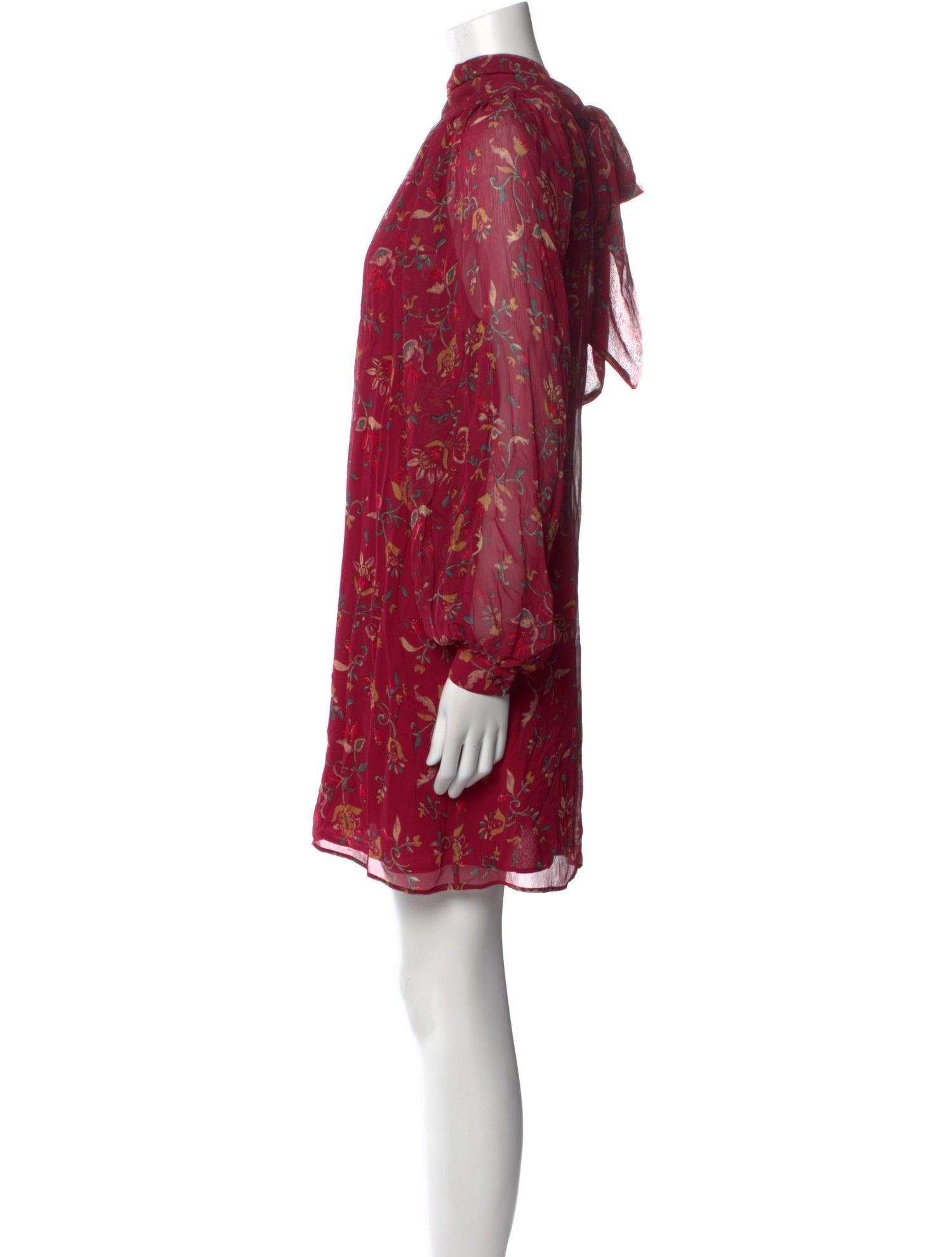 Sézane Floral Print Mini Dress w/ Tags