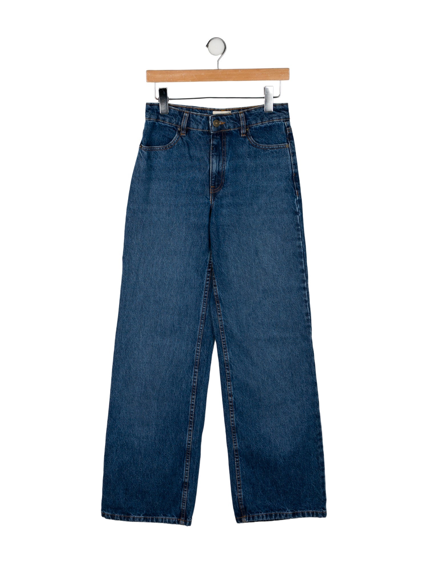 Sézane High-Rise Wide Leg Jeans