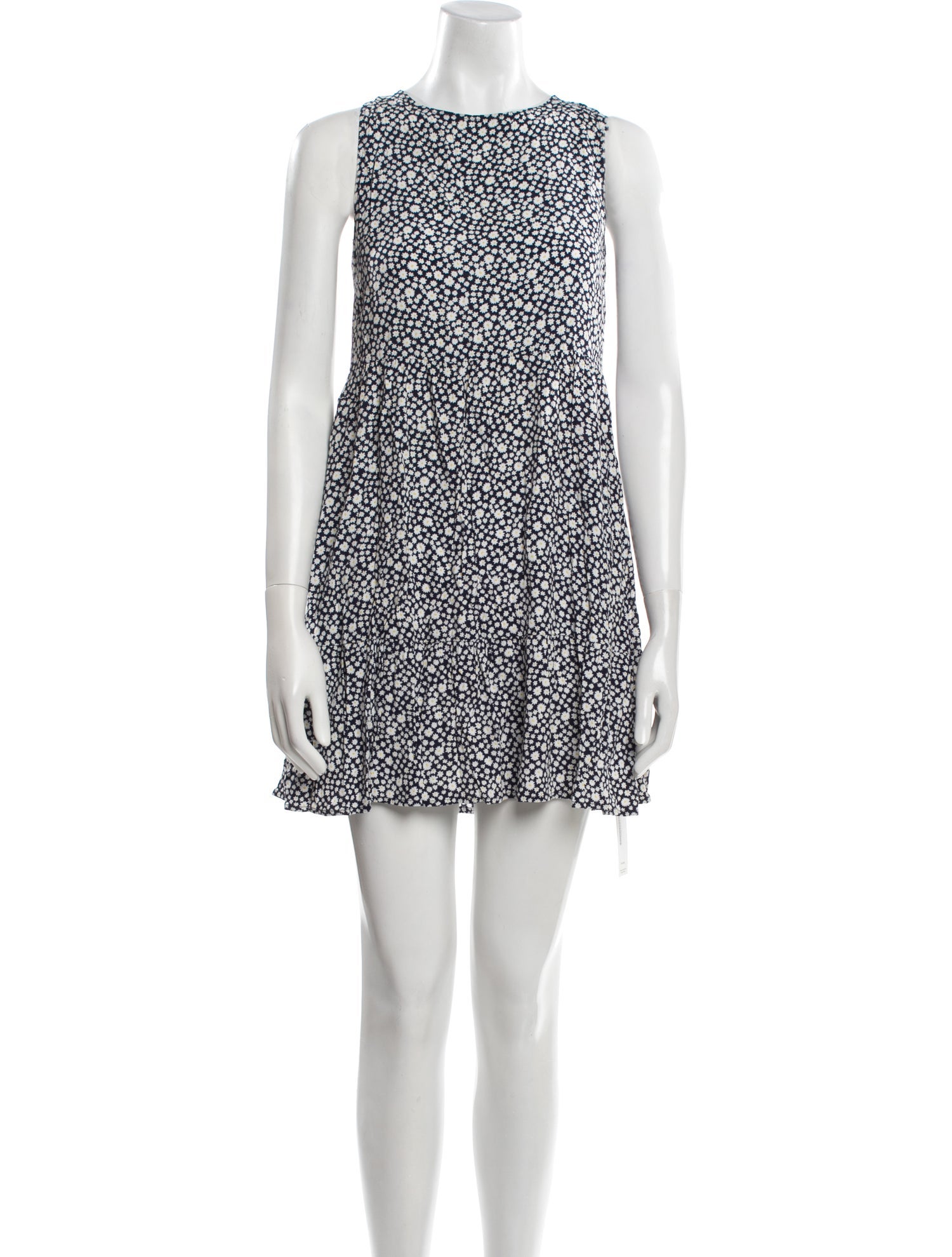 Sézane Floral Print Mini Dress