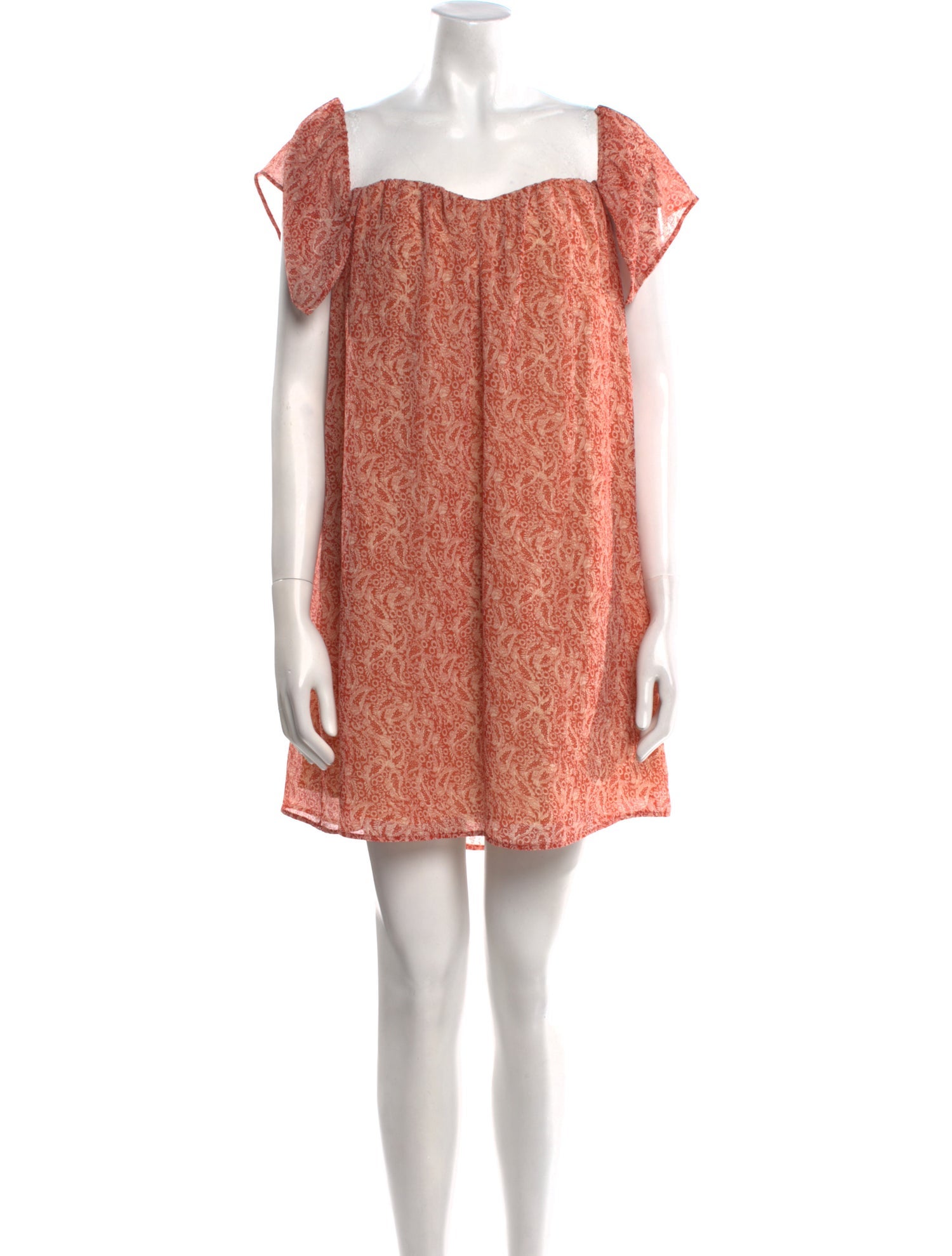 Sézane Printed Mini Dress w/ Tags