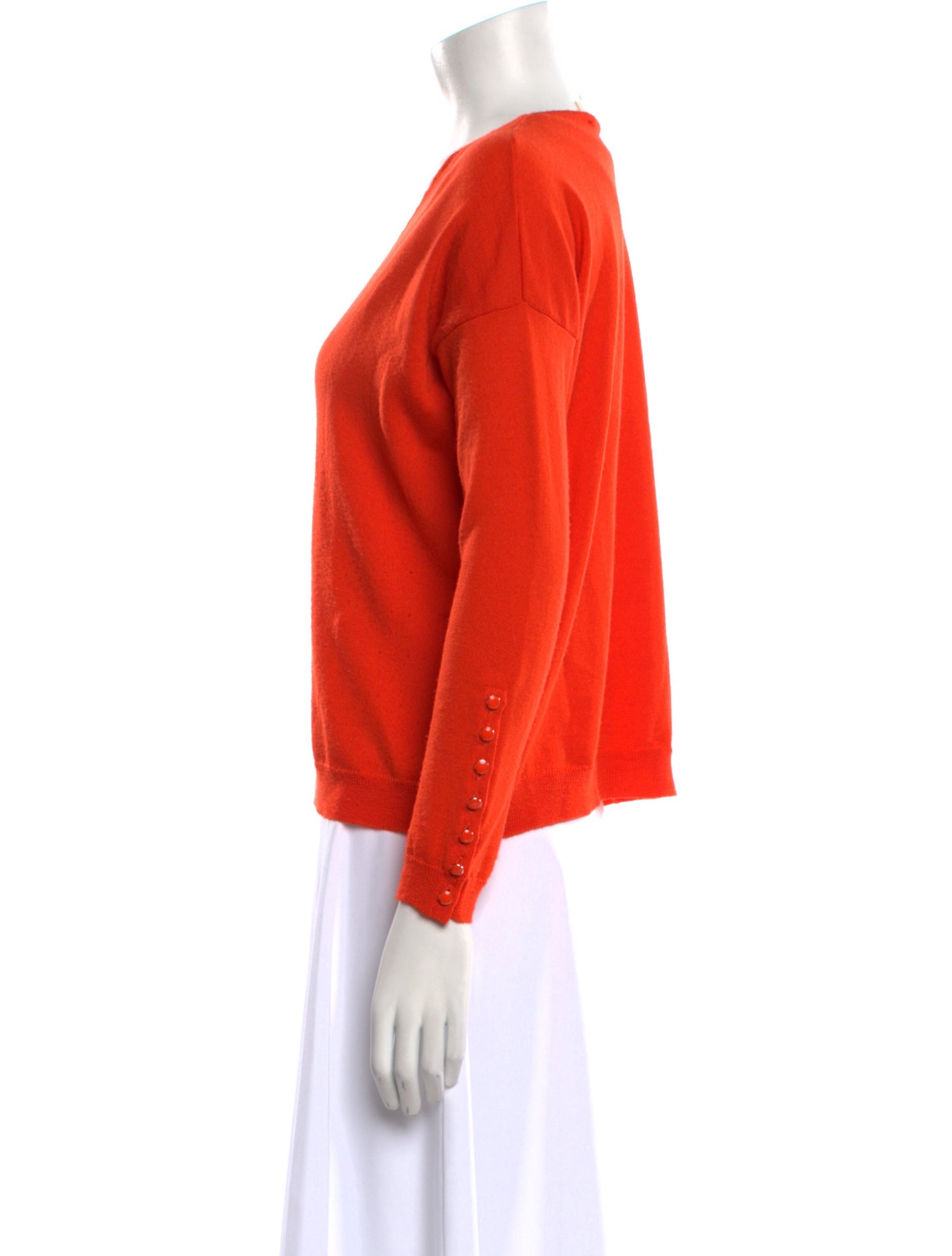 Sézane Wool V-Neck Sweater