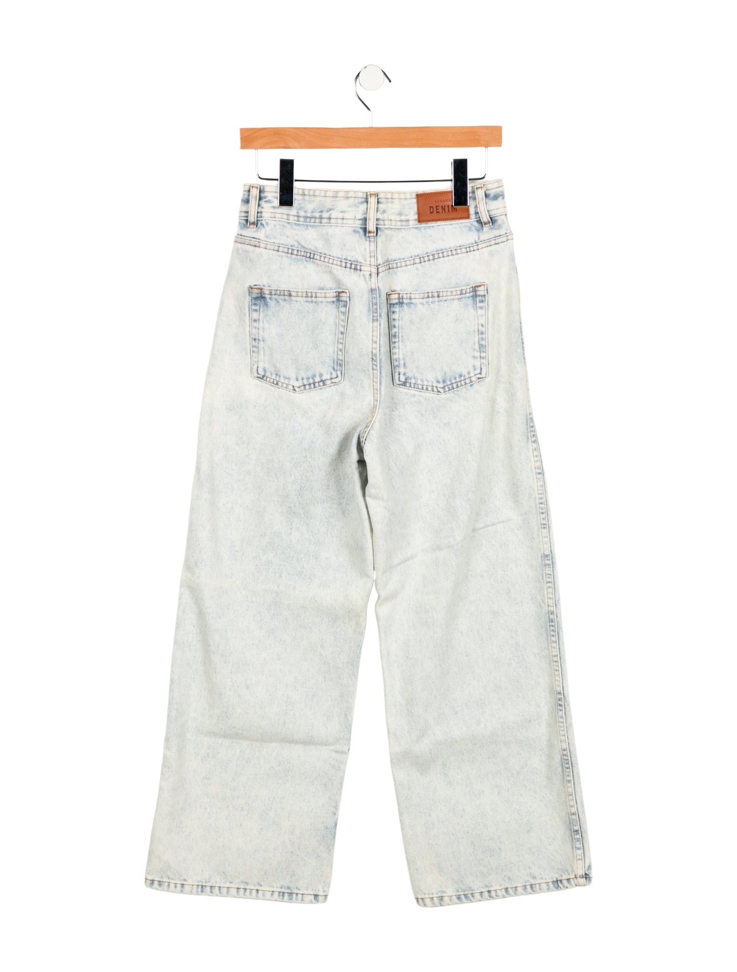 Sézane High-Rise Wide Leg Jeans