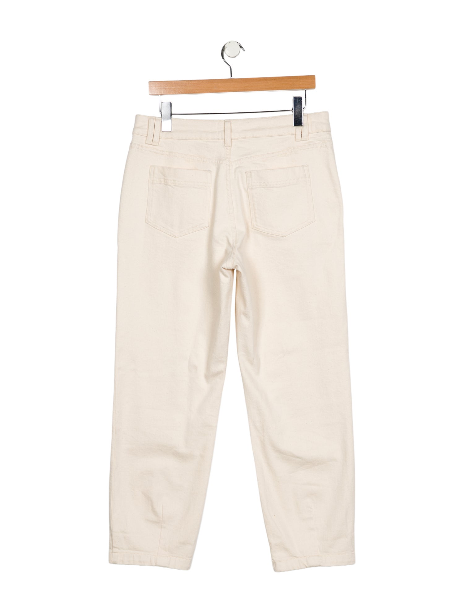 Sézane Mid-Rise Straight Leg Jeans