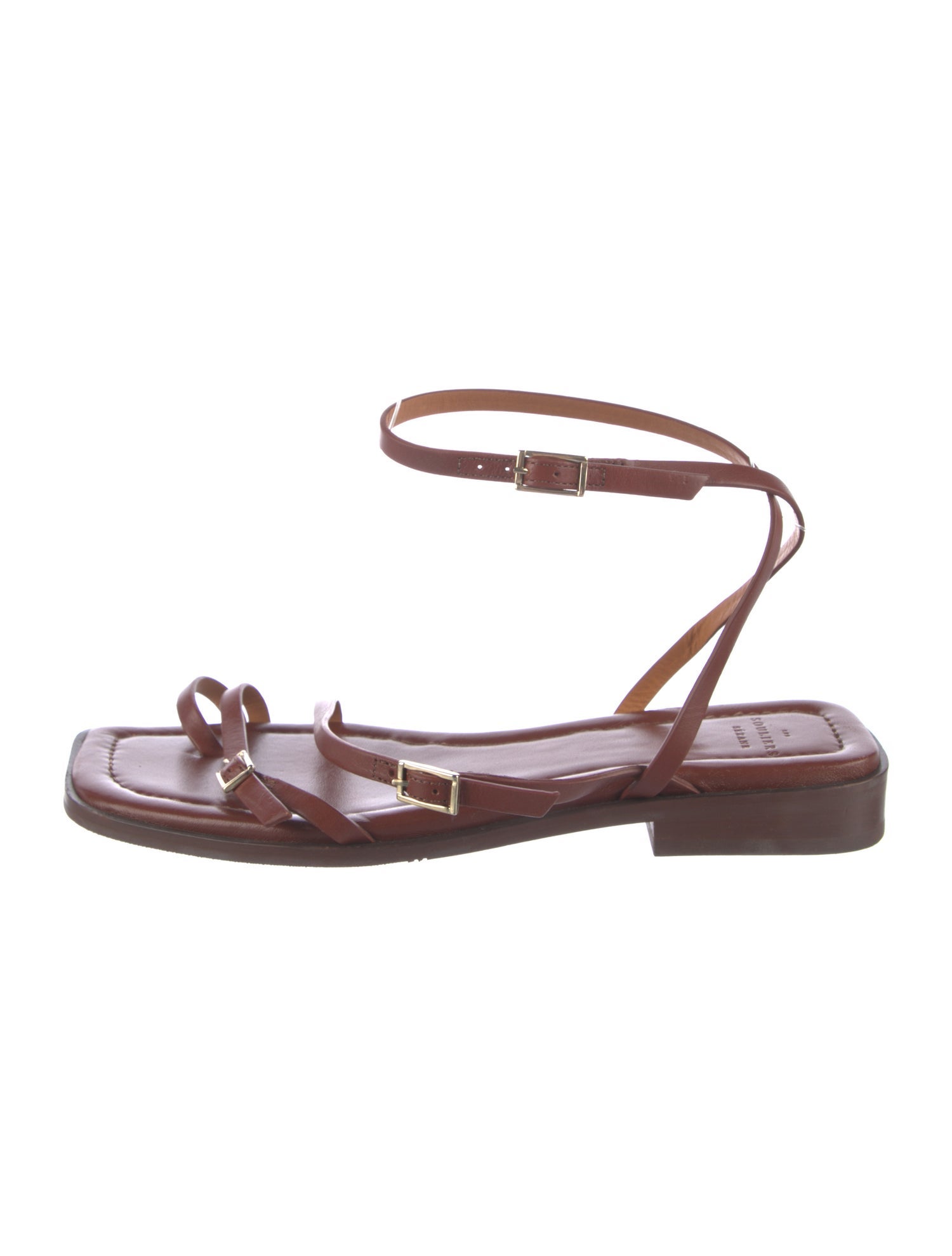 Sézane Leather Sandals