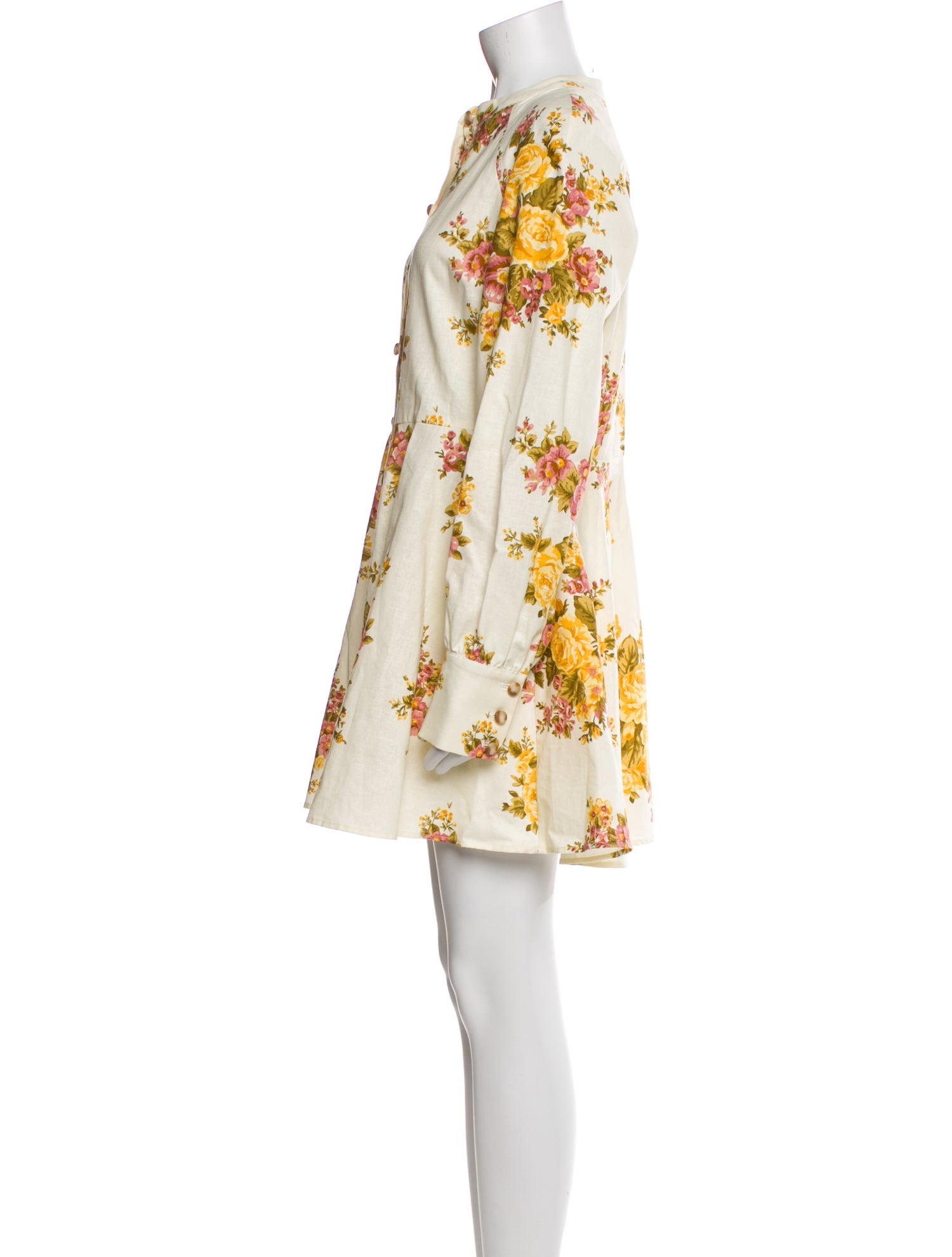 Sézane Floral Print Mini Dress w/ Tags