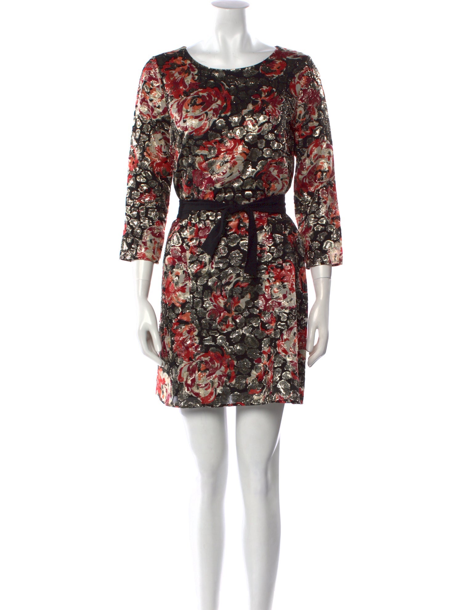 Sézane Printed Mini Dress