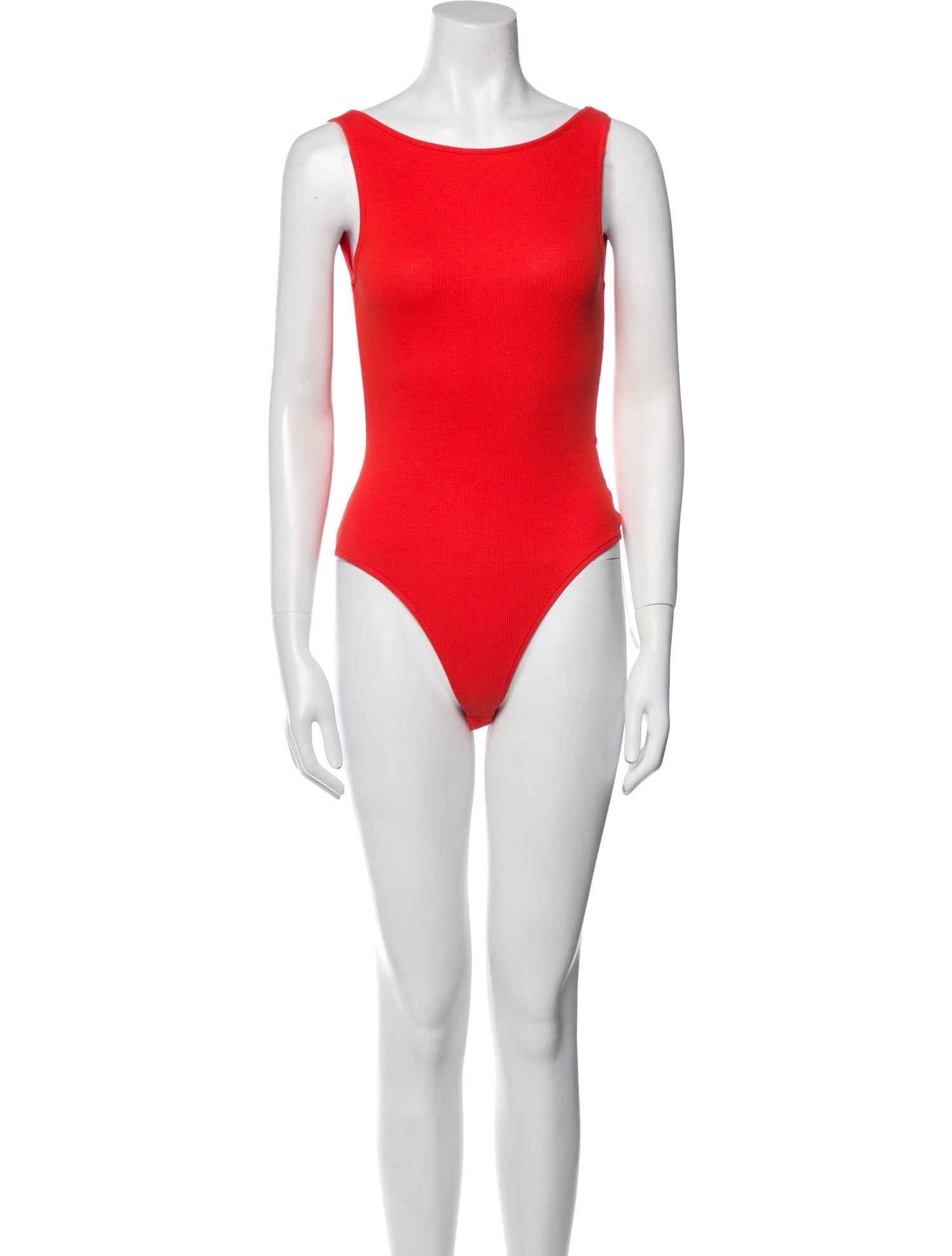 Sézane Scoop Neck Sleeveless Bodysuit