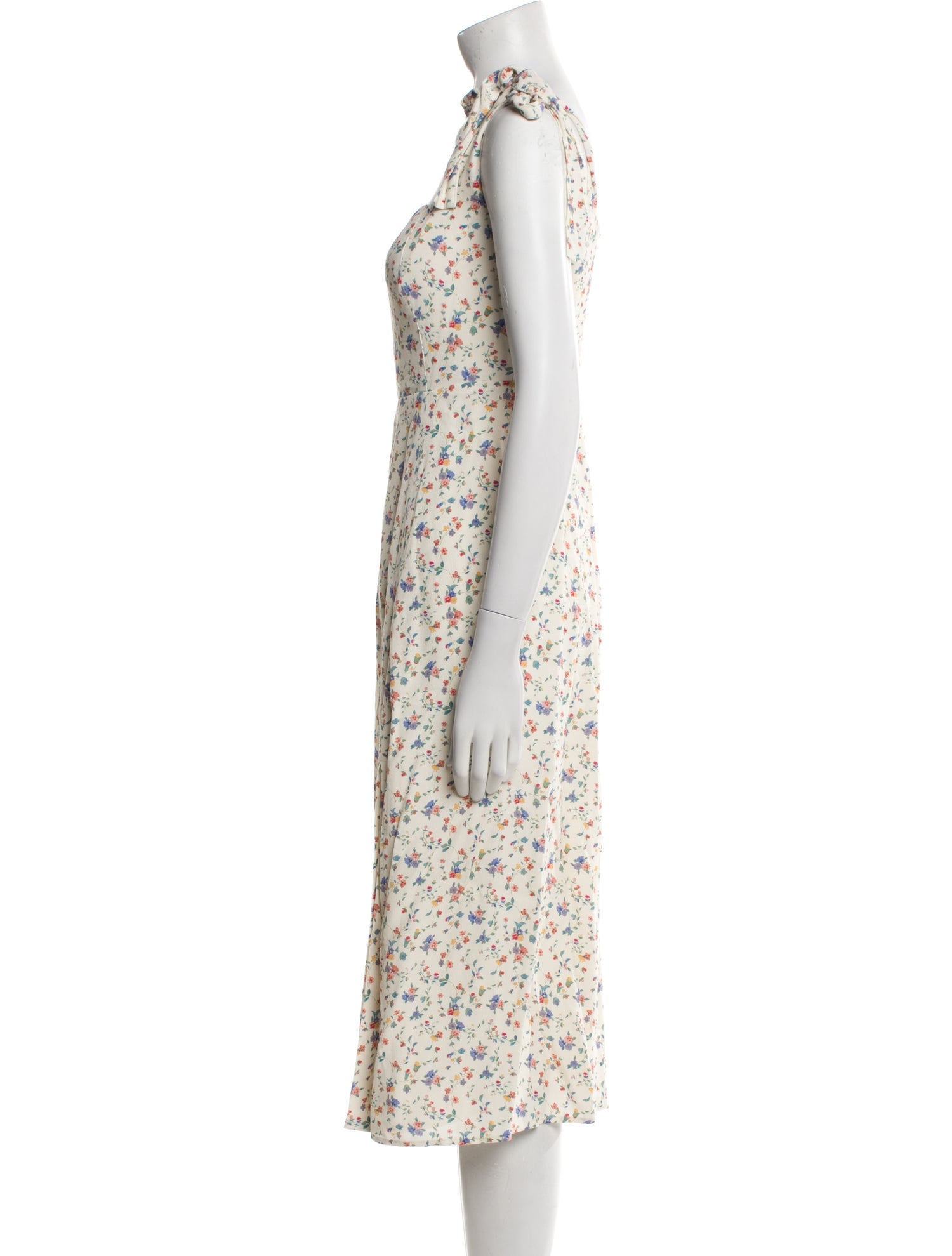 Sézane Floral Print Midi Length Dress w/ Tags